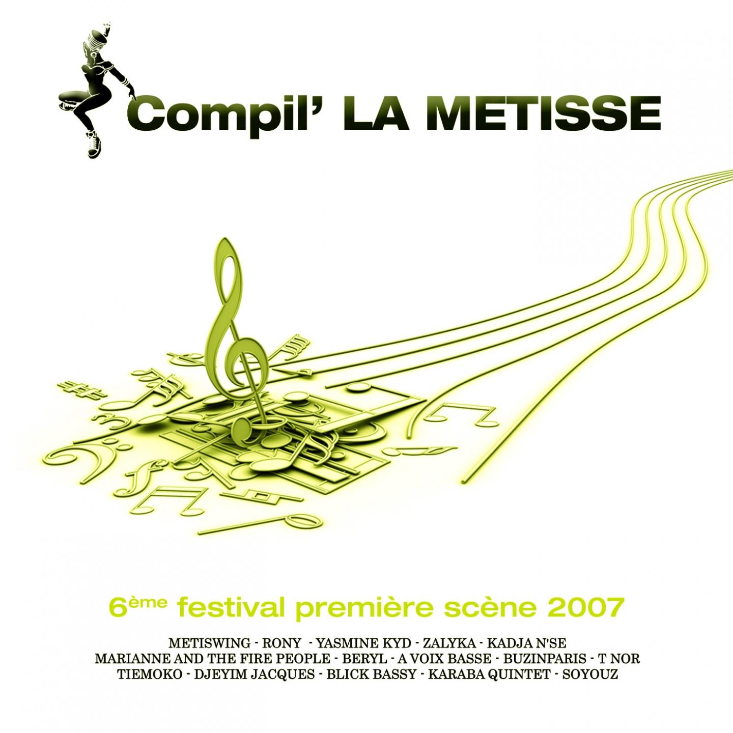 Постер альбома Compilation la métisse 2007