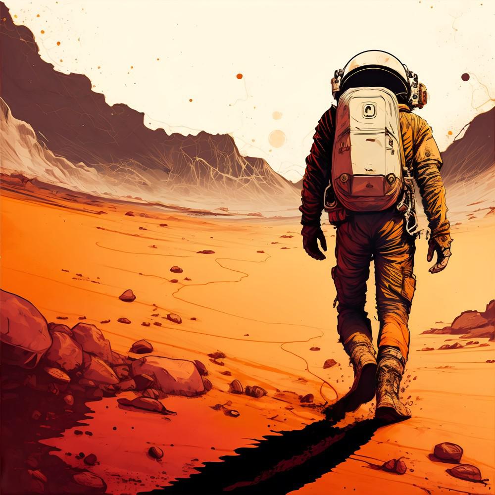Постер альбома Space Pirate on Mars