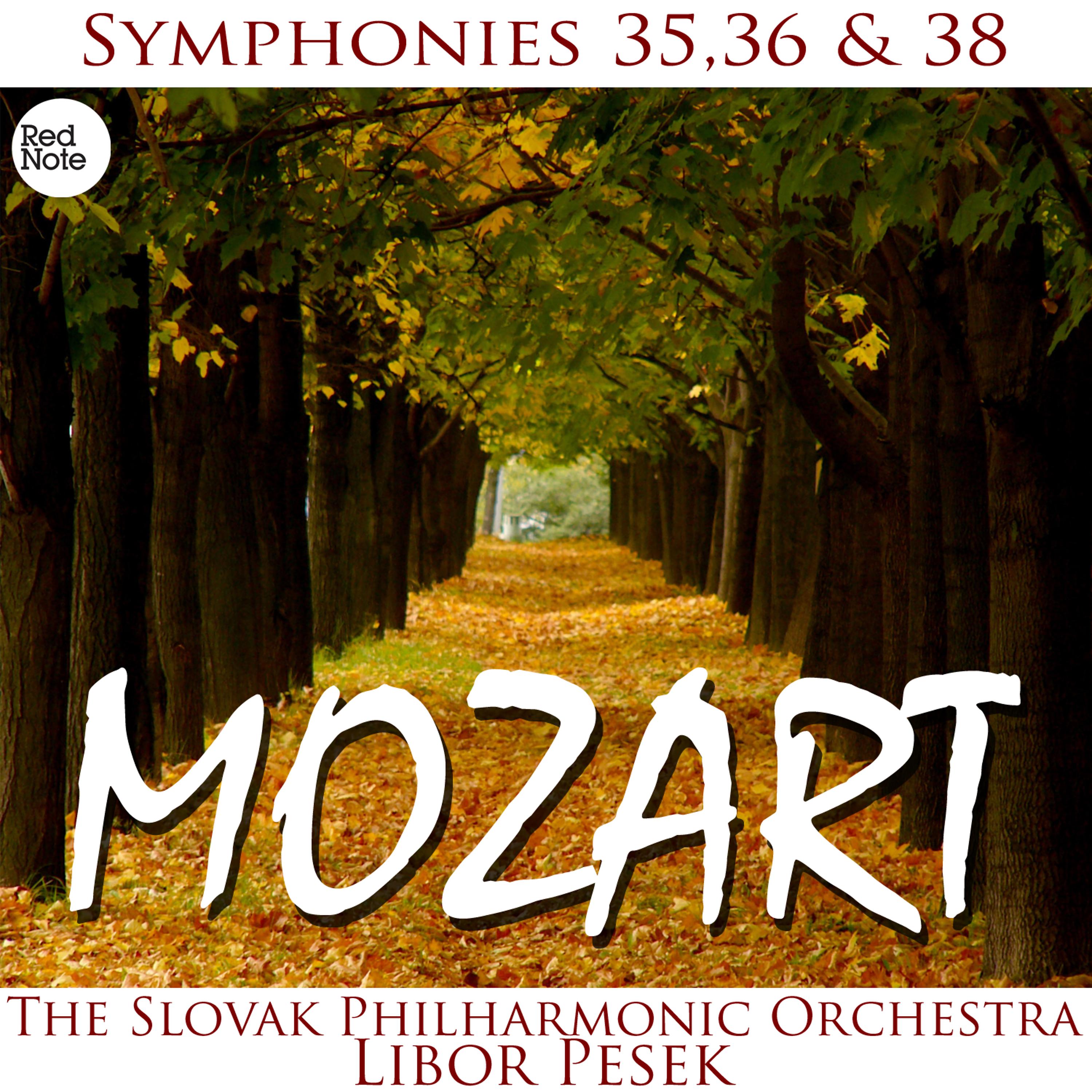 Постер альбома Mozart: Symphonies No. 35,36 & 38