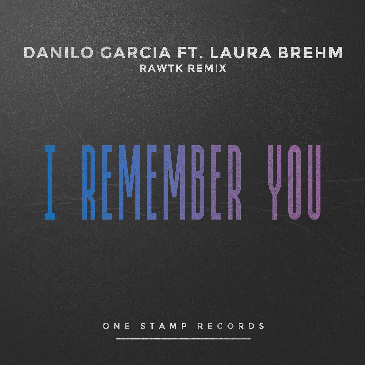 Постер альбома I Remember You (Rawtk Remix)