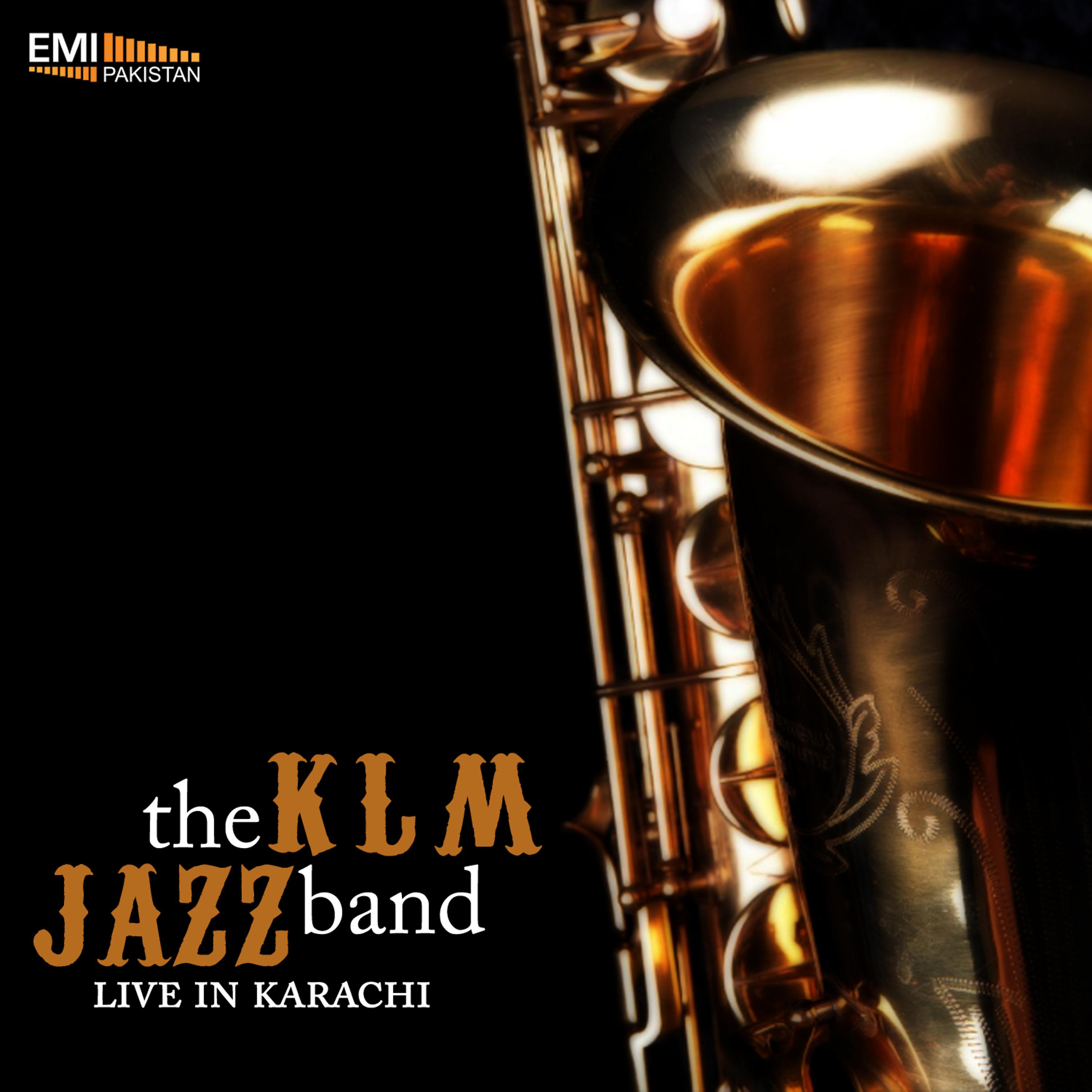 Постер альбома The Klm Jazz Band Live in Karachi