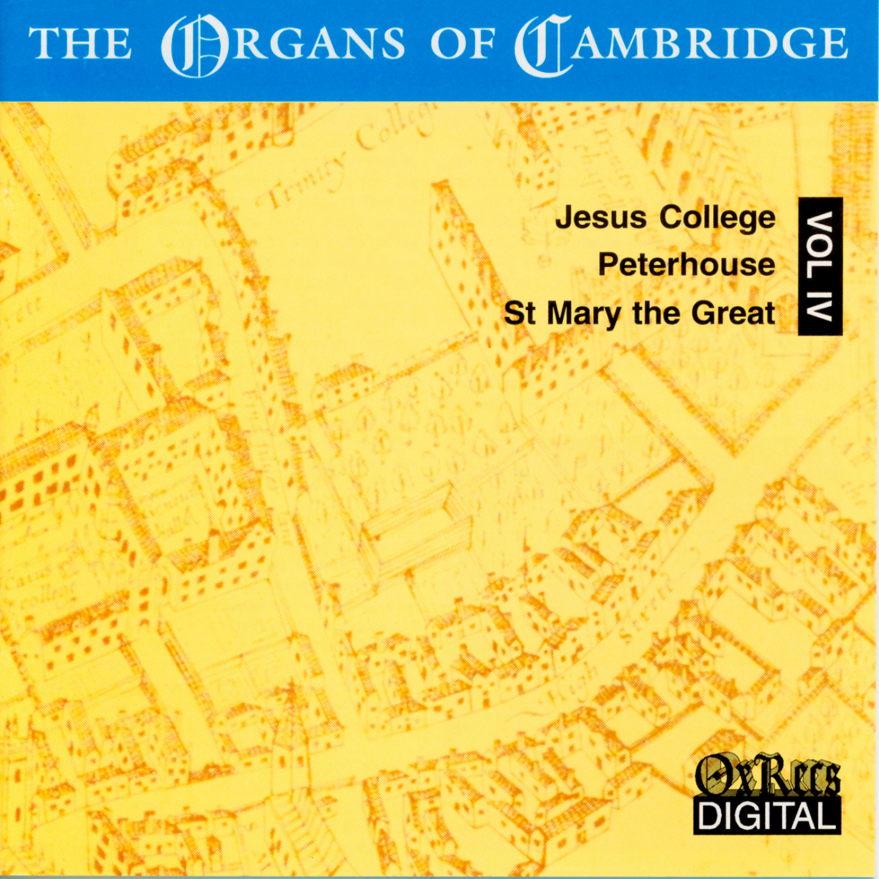 Постер альбома The Organs of Cambridge Vol.4