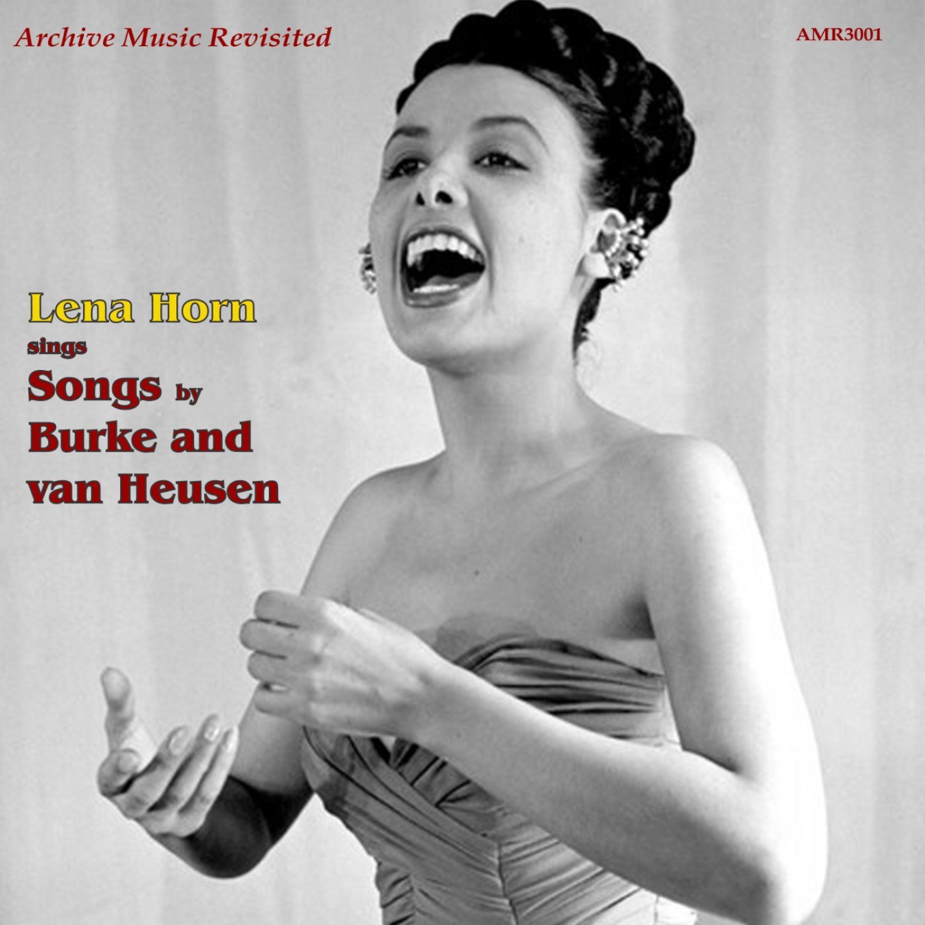 Постер альбома Songs By Burke and Van Heusen
