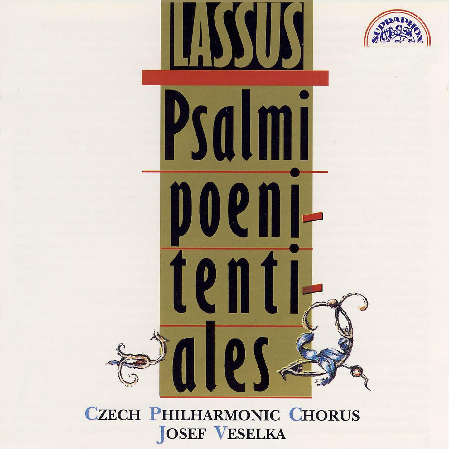 Постер альбома Lasso: Psalmi poenitentiales