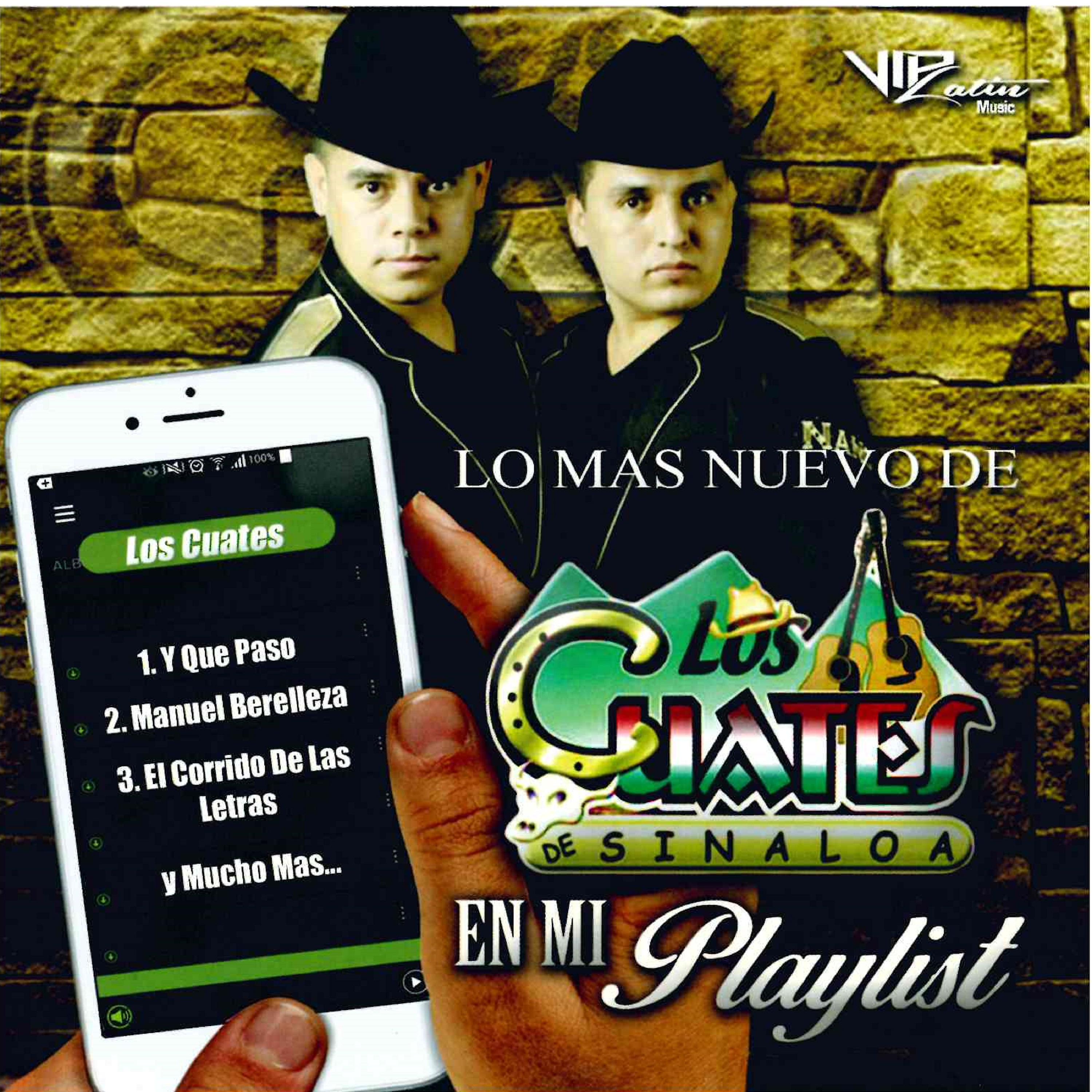 Постер альбома Los Mas Nuevo de los Cuates de Sinaloa en Mi Playlist
