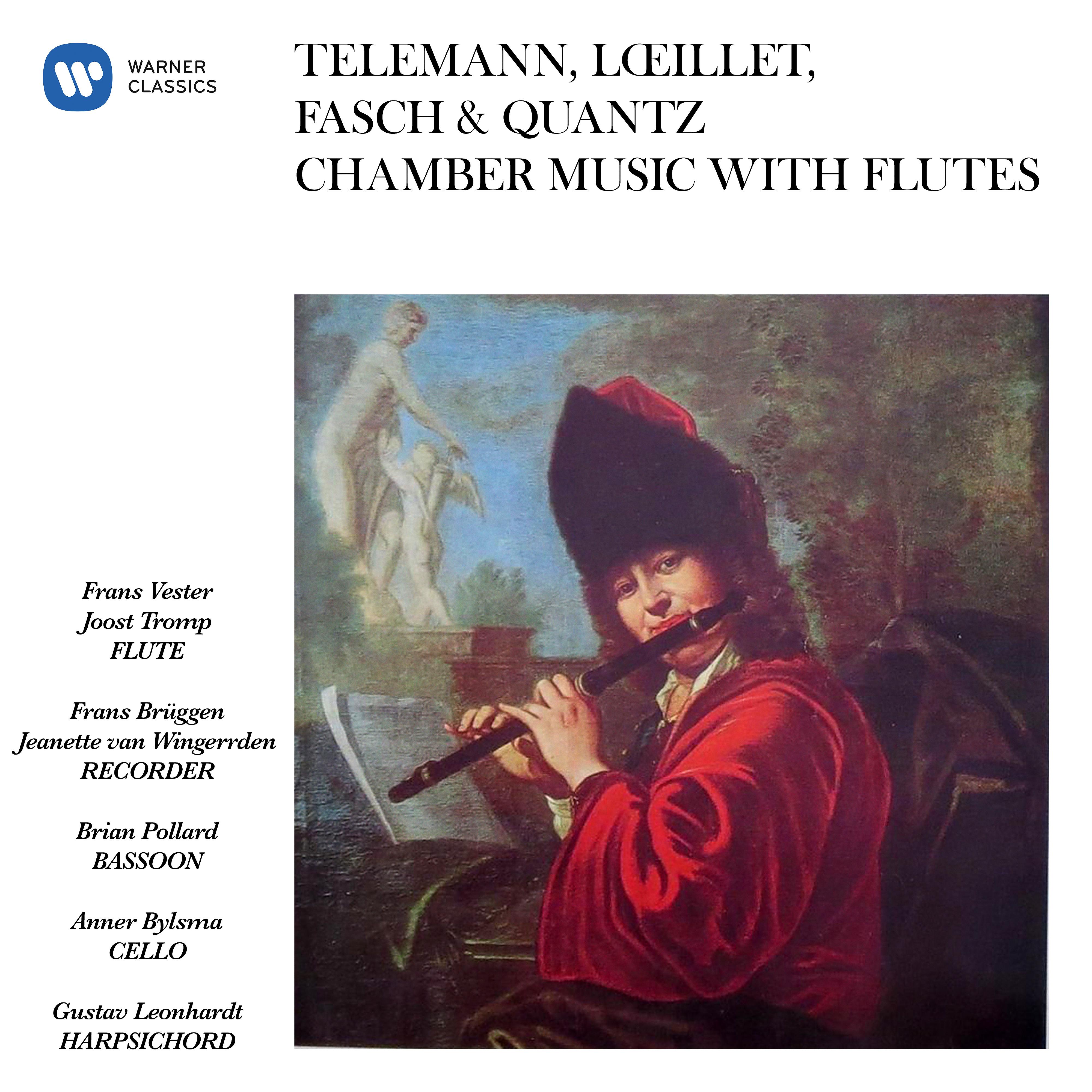 Постер альбома Telemann, Lœillet, Fasch & Quantz: Chamber Music with Flutes