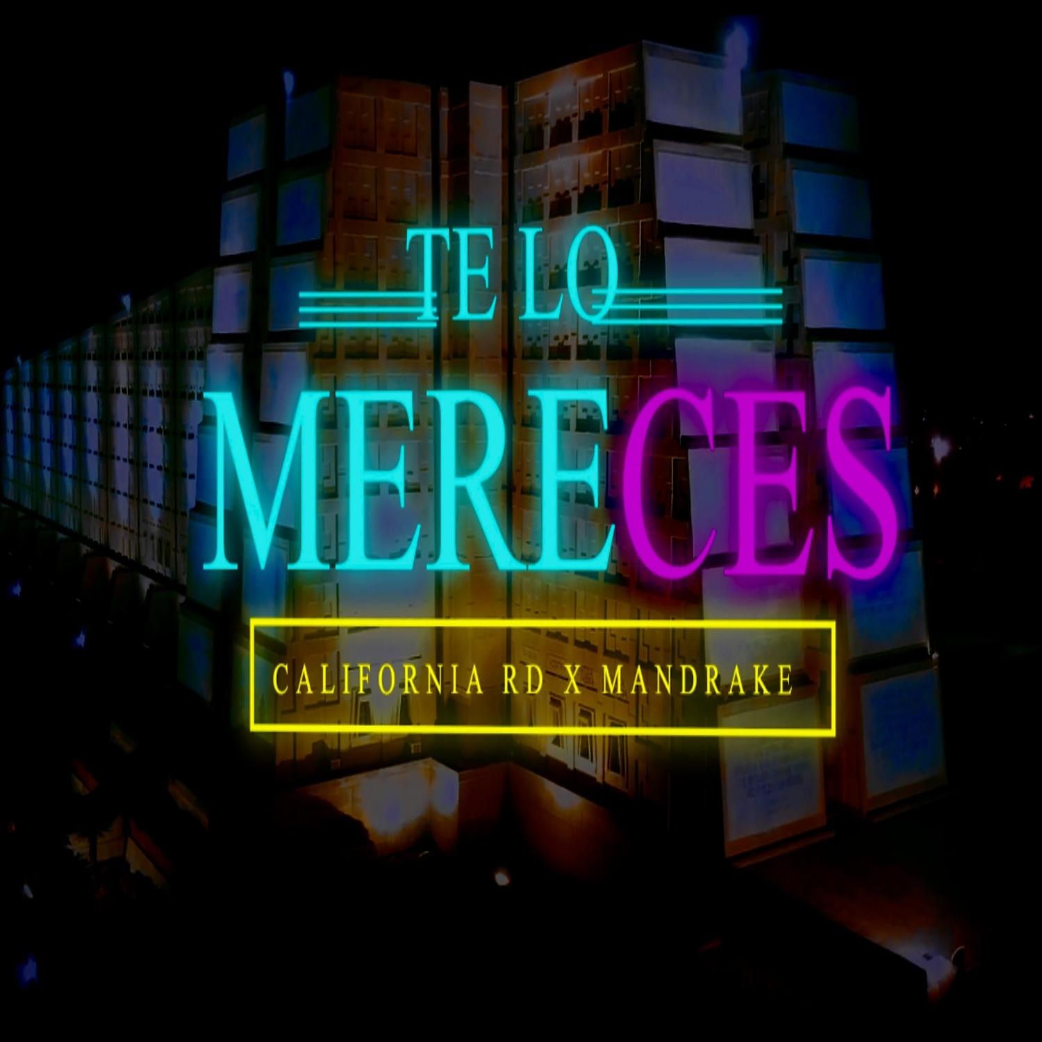 Постер альбома Te Lo Mereces