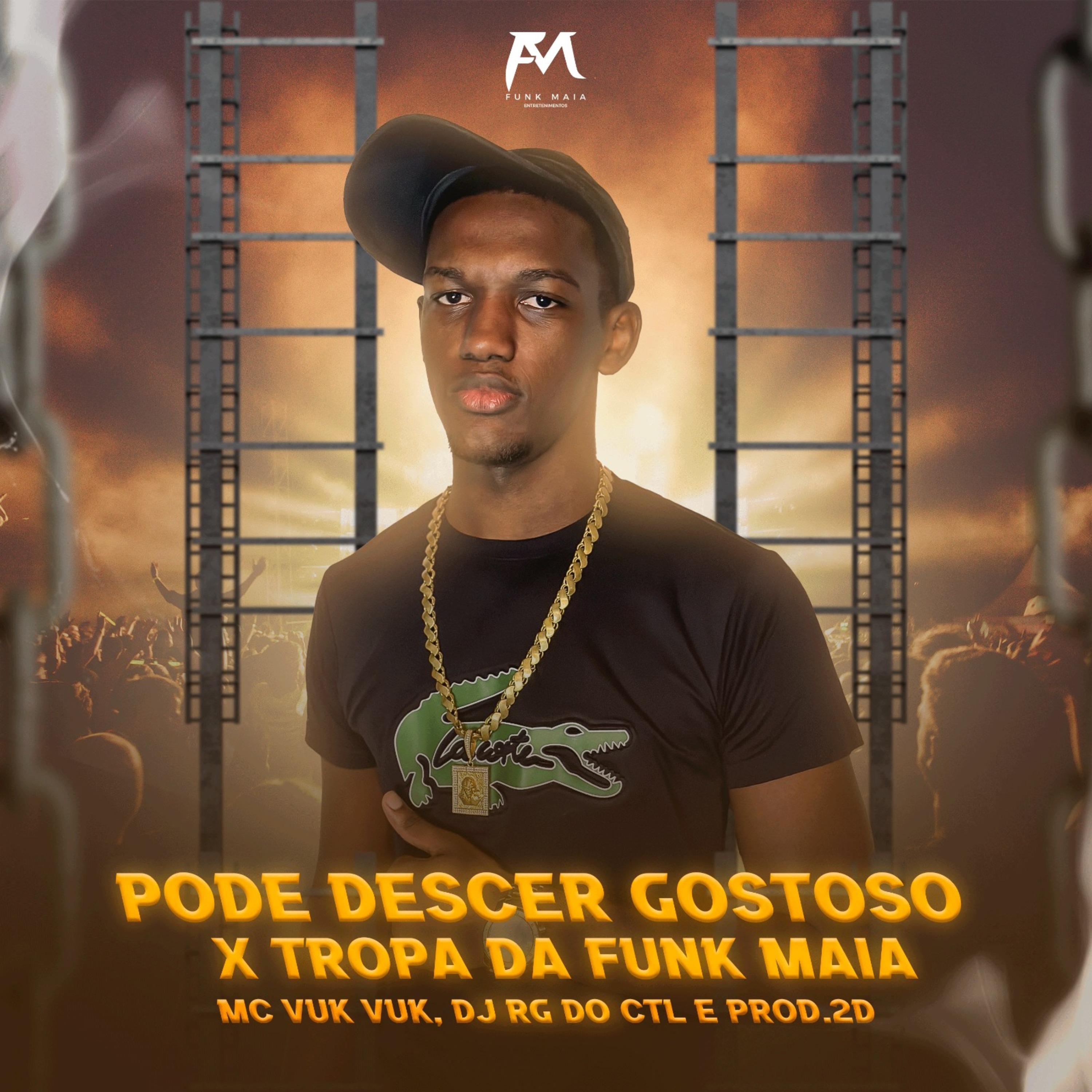 Постер альбома Pode Descer Gostoso X Tropa da Funk Maia