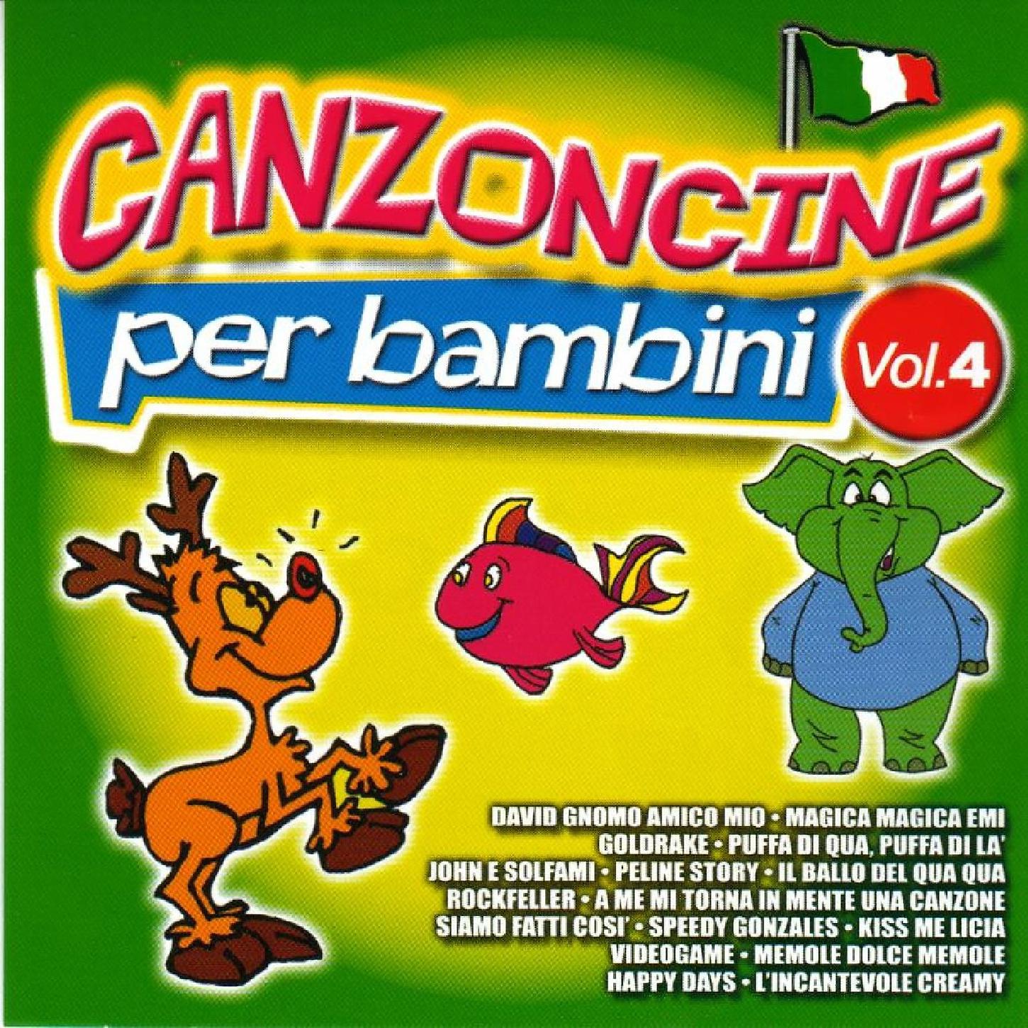 Постер альбома Canzoncine Per Bambini, Vol. 4