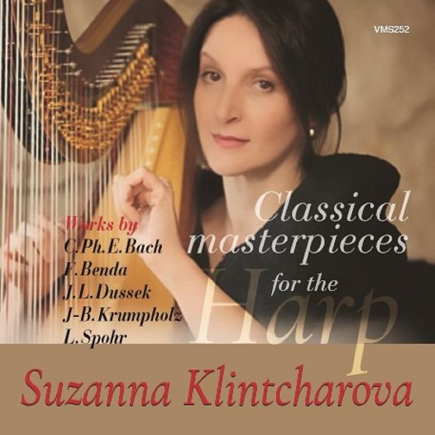 Постер альбома Suzanna Klintcharova - Classical Masterpieces for the Harp