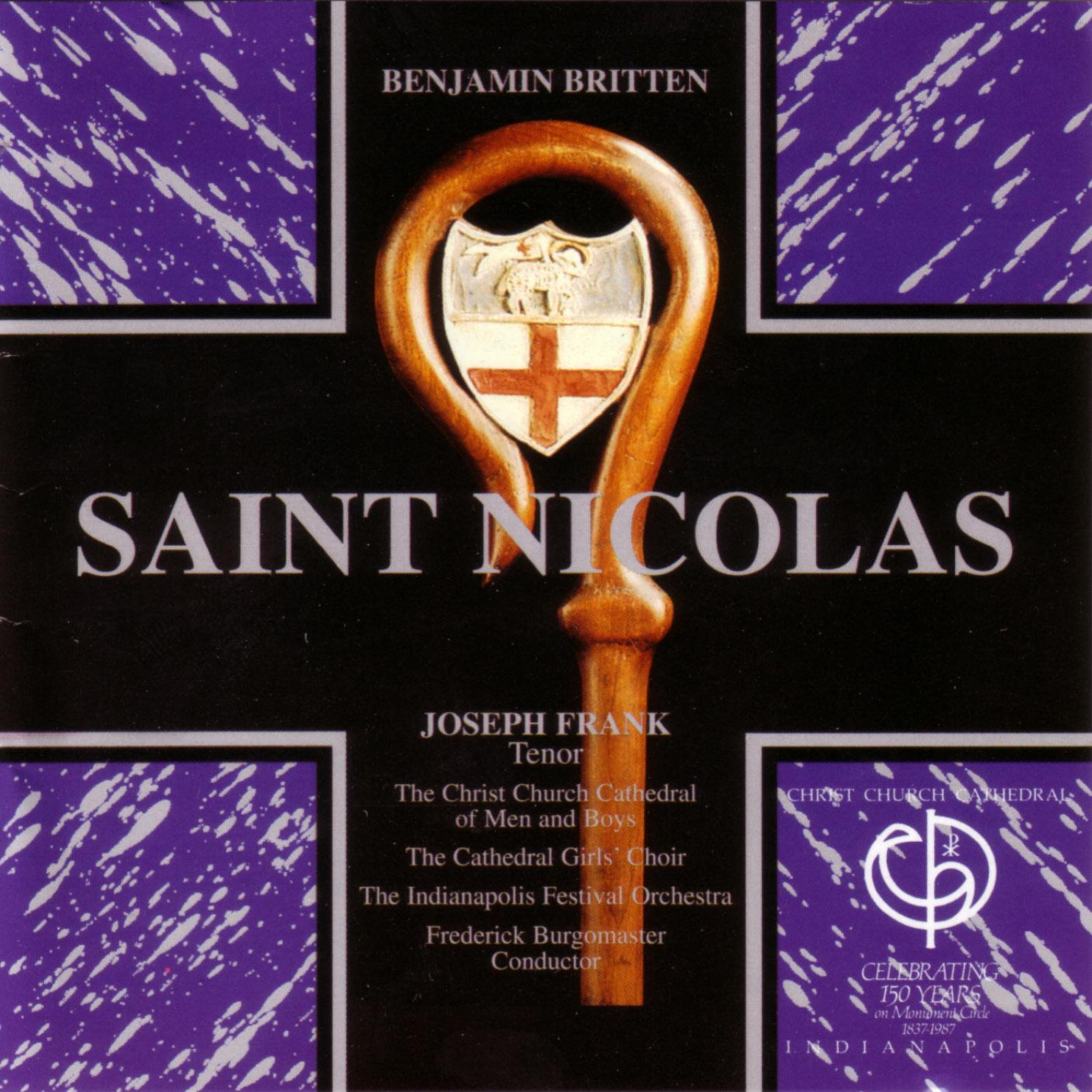 Постер альбома Benjamin Britten: Saint Nicolas