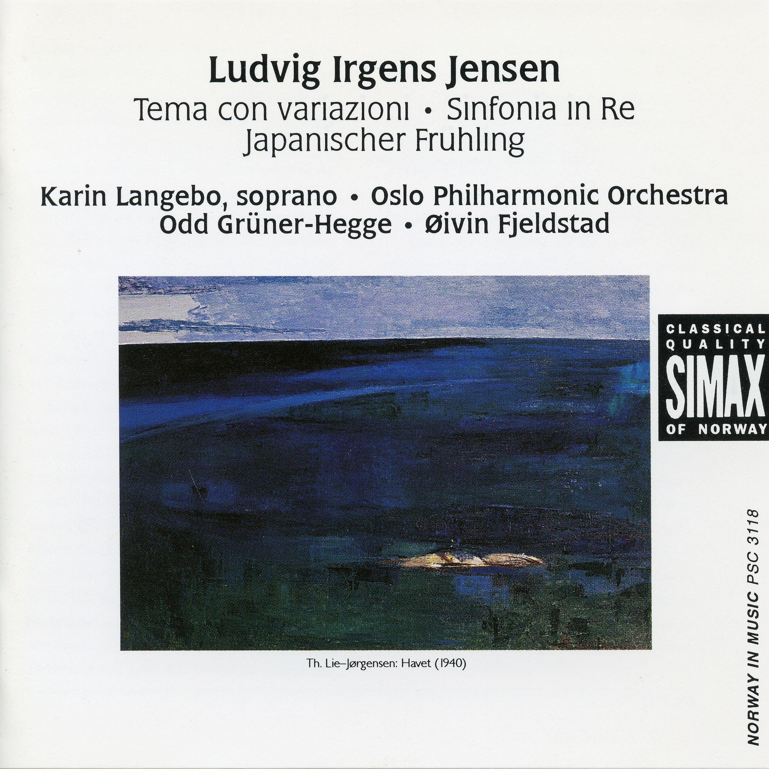 Постер альбома Irgens Jensen: Japanischer Frühling Etc.
