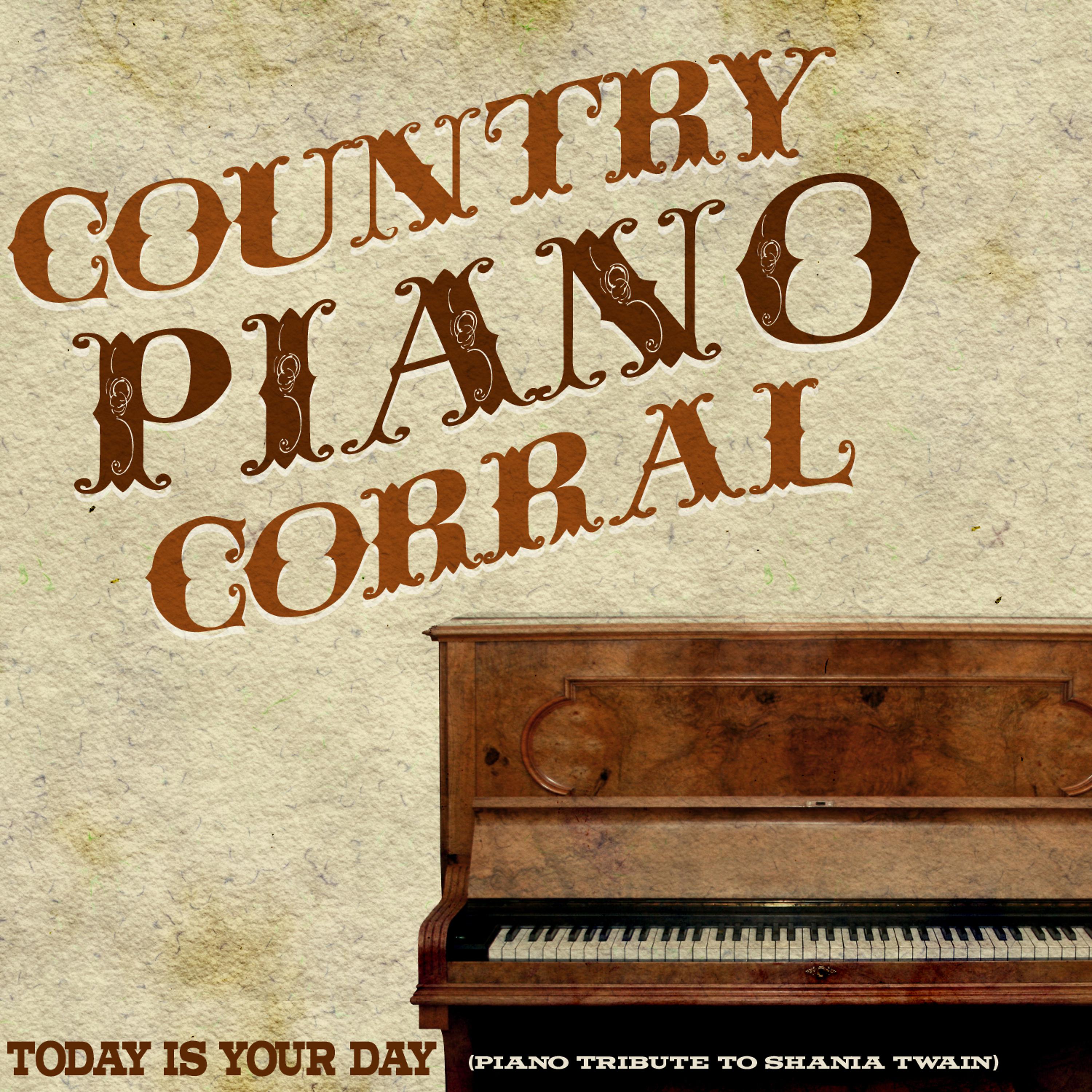 Постер альбома Today Is Your Day (Piano Tribute to Shania Twain)