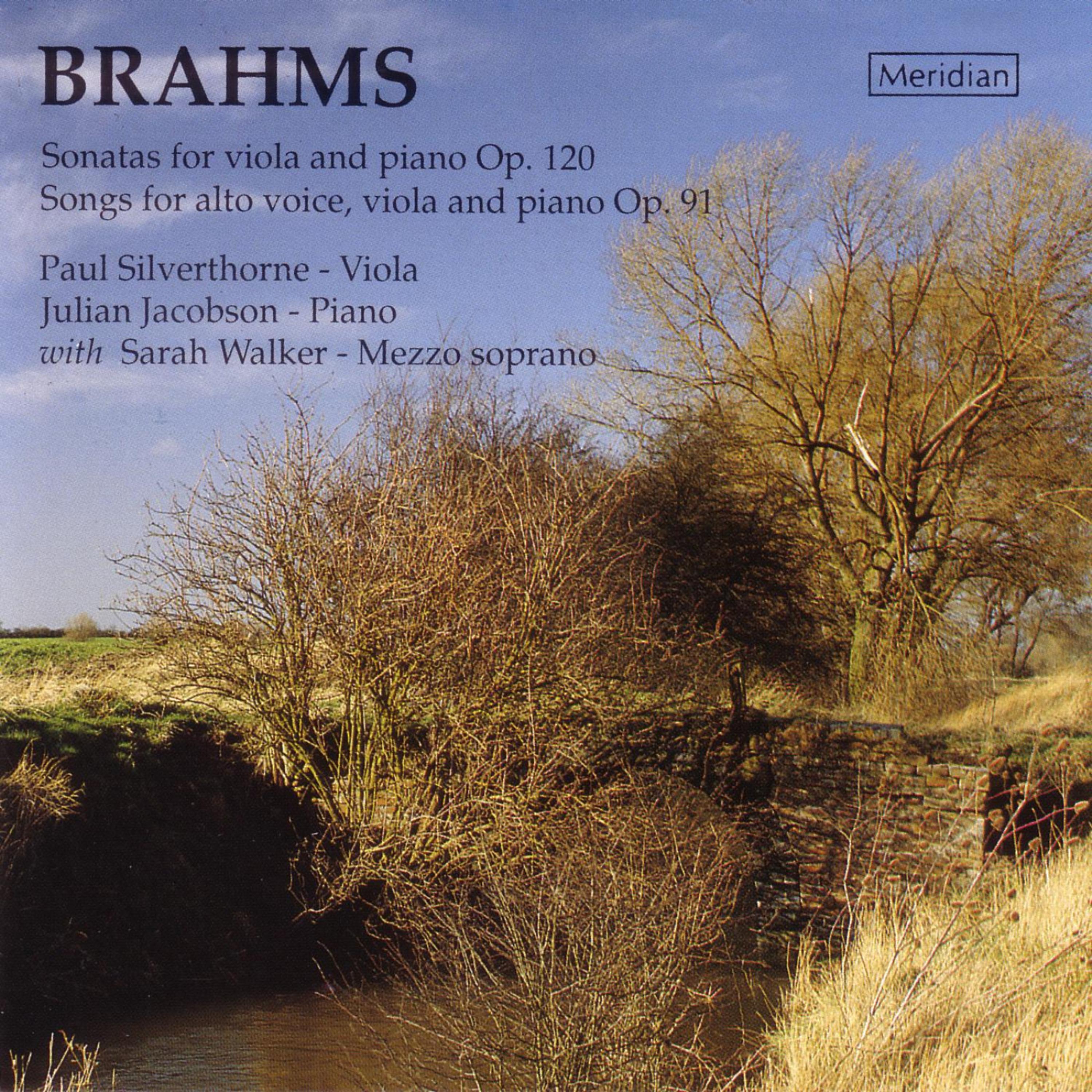 Постер альбома Brahms: Sonatas for Viola and Piano & Songs for Alto Voice, Viola and Piano