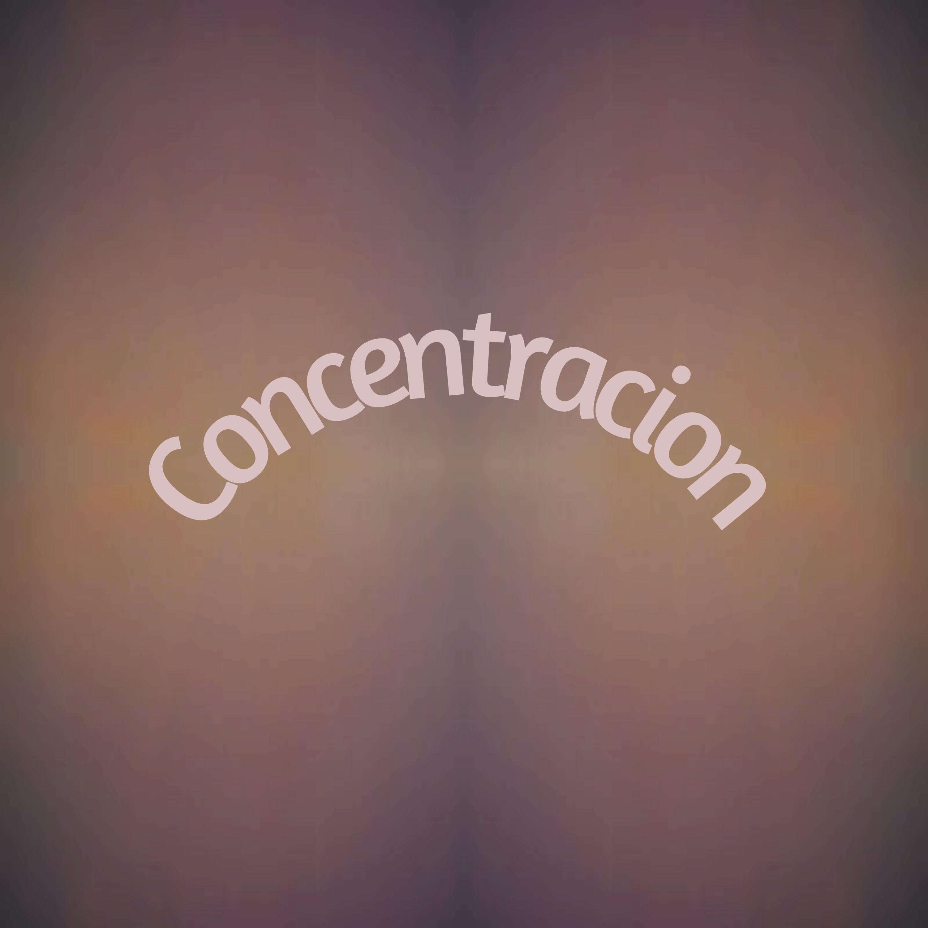 Постер альбома Concentracion
