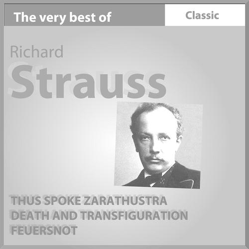 Постер альбома The Very Best of Richard Strauss: Thus Spoke Zarathustra - Death and Transfiguration - Feuersnot