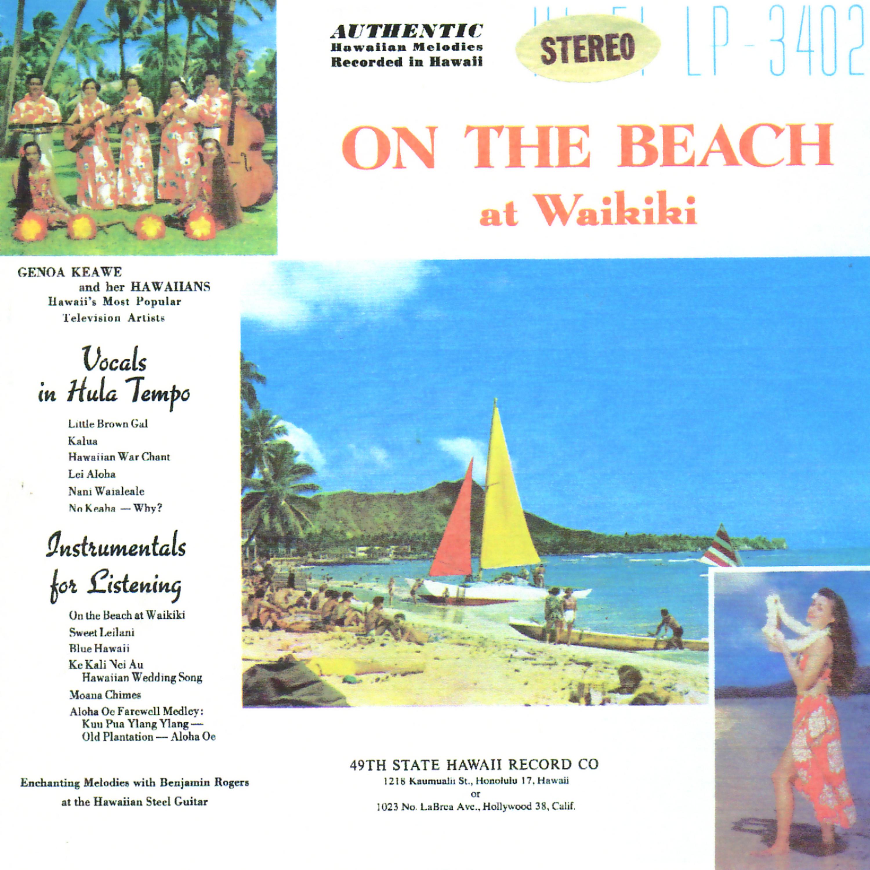Постер альбома On the Beach At Waikiki
