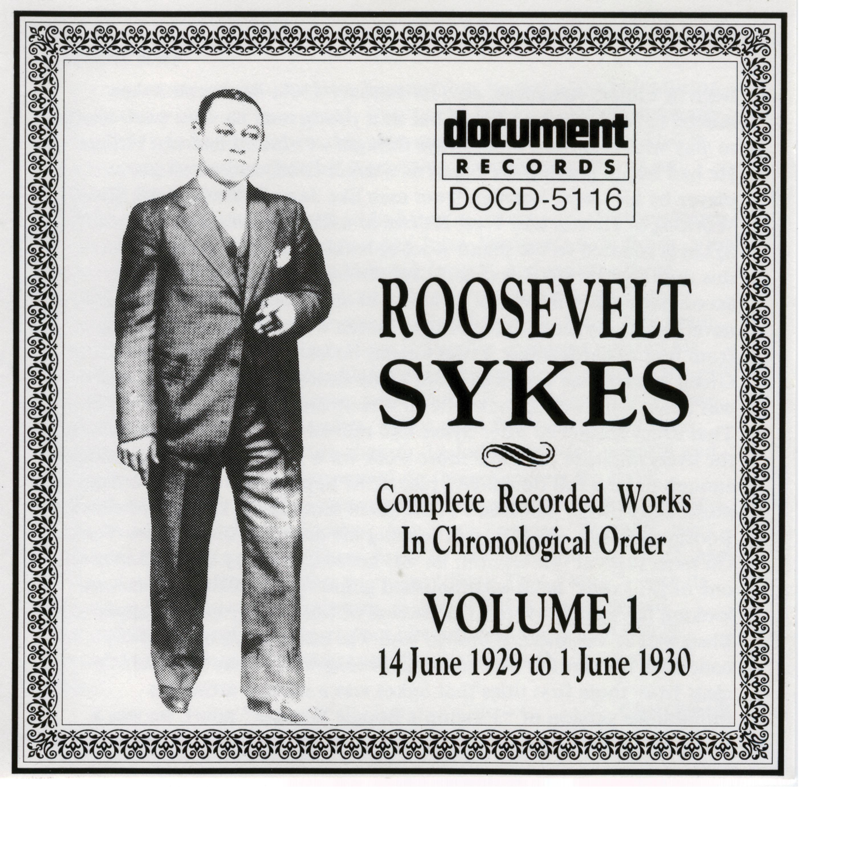 Постер альбома Roosevelt Sykes Vol. 1 (1929-1930)