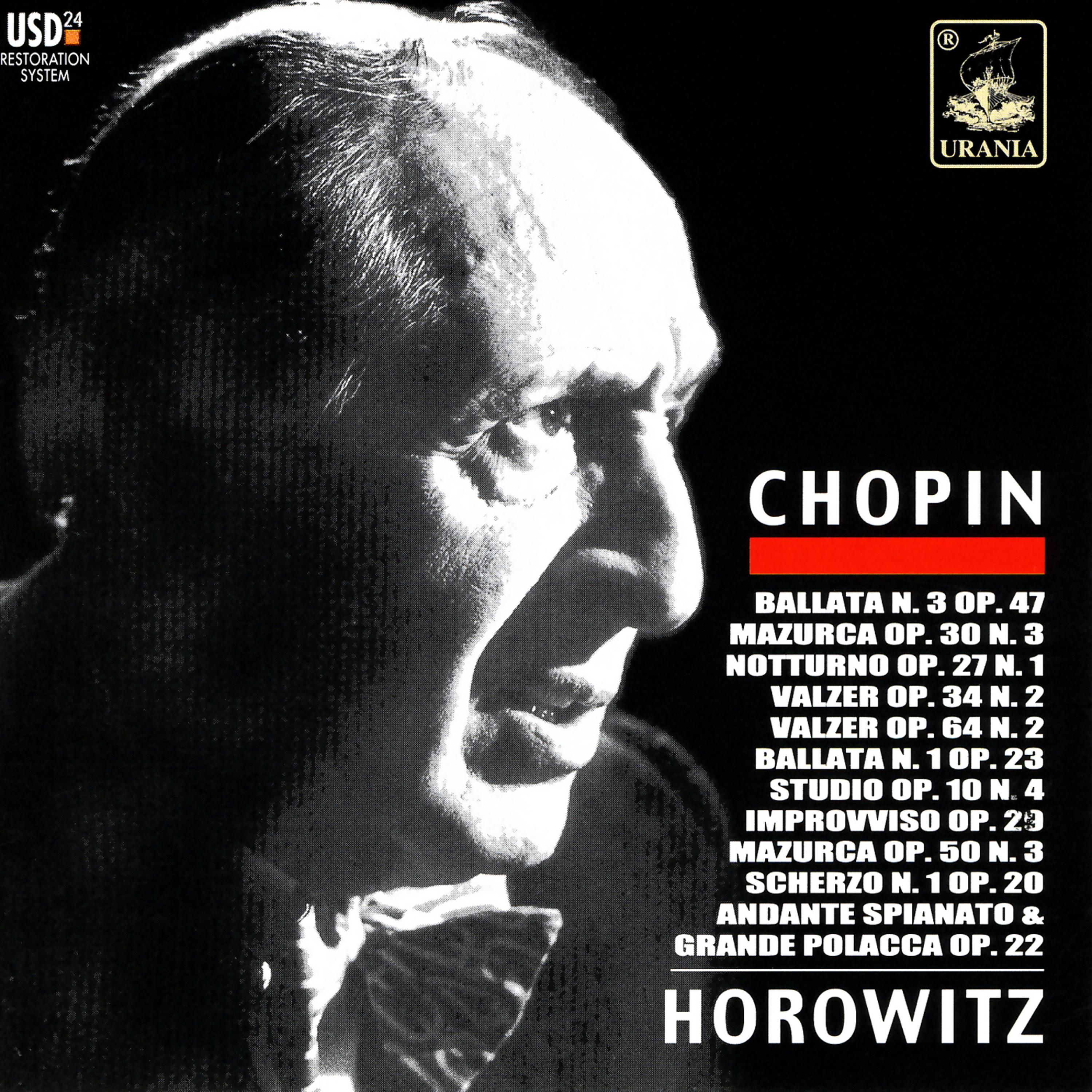 Постер альбома Horowitz Plays Chopin