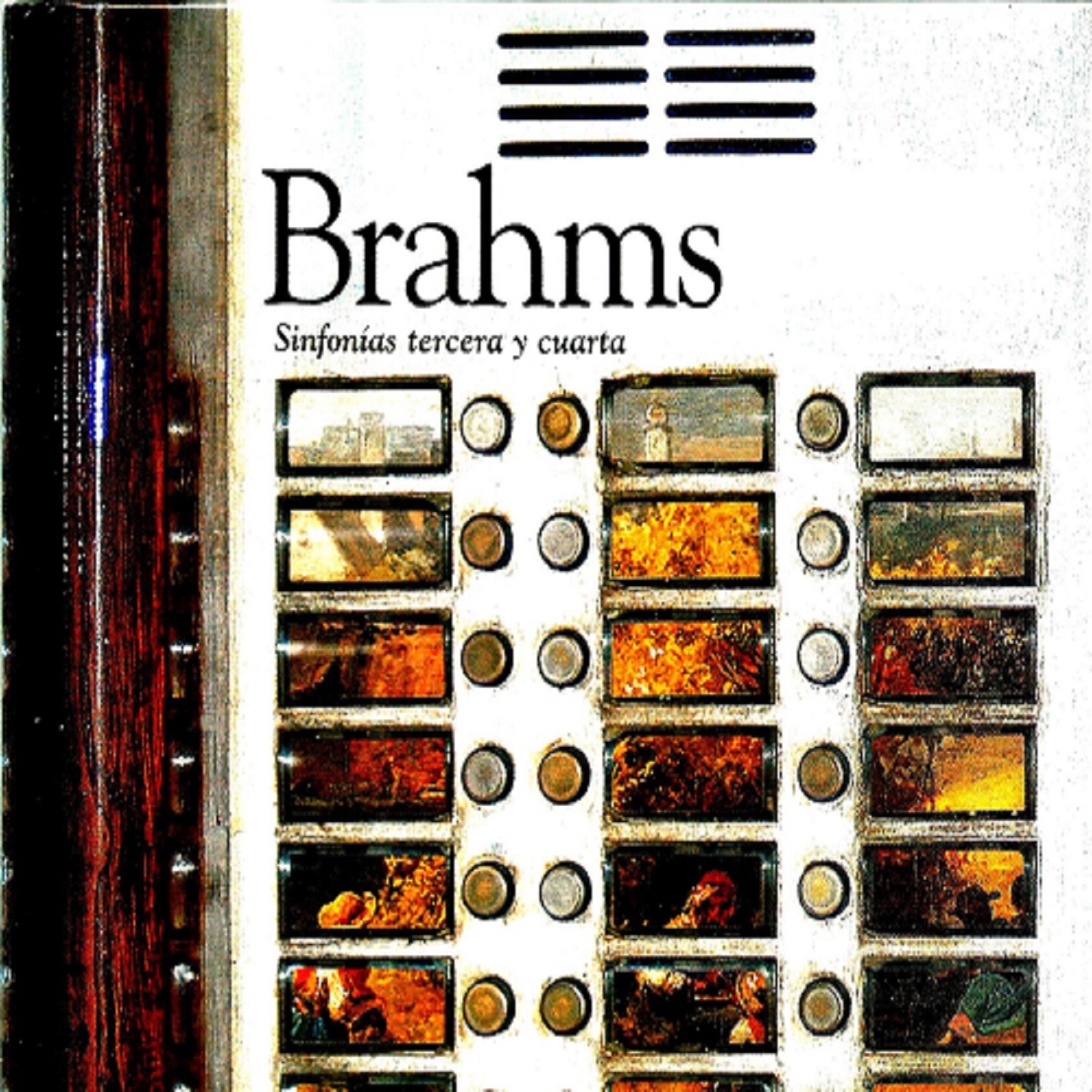 Постер альбома Sinfonía trecera y cuarta, Brahms