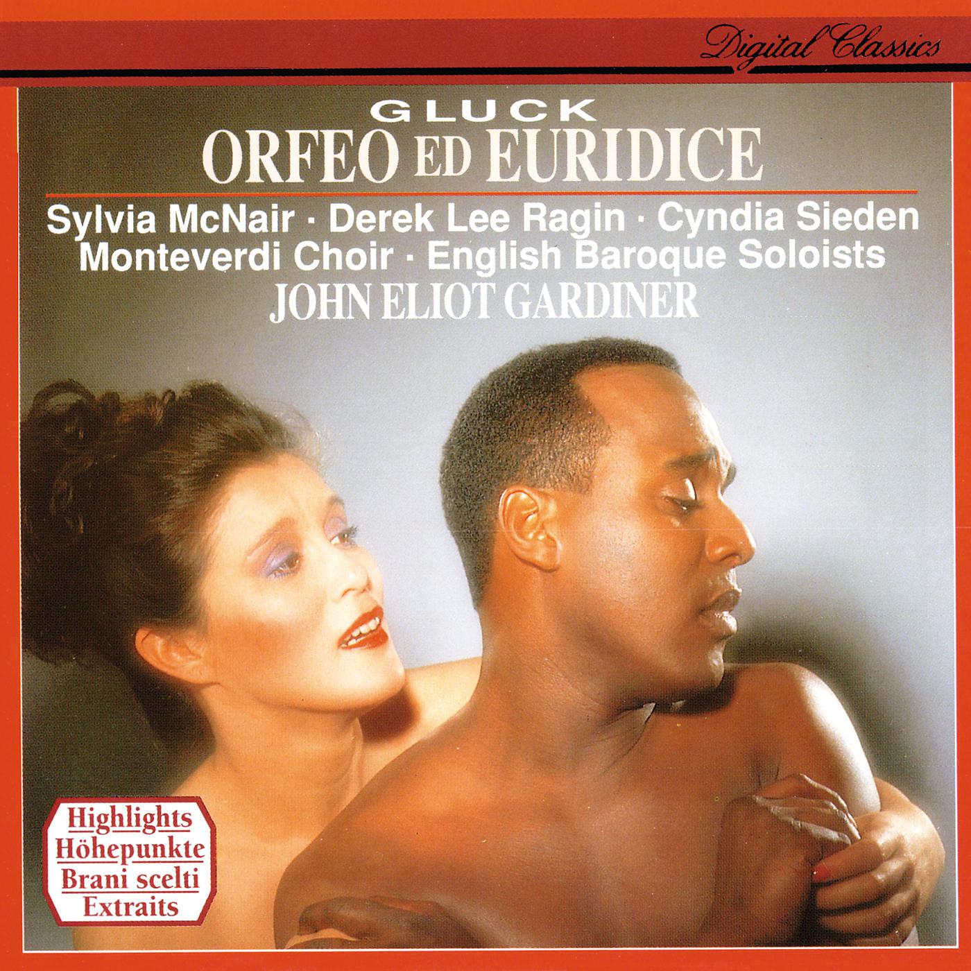 Постер альбома Gluck: Orfeo ed Euridice (Highlights)