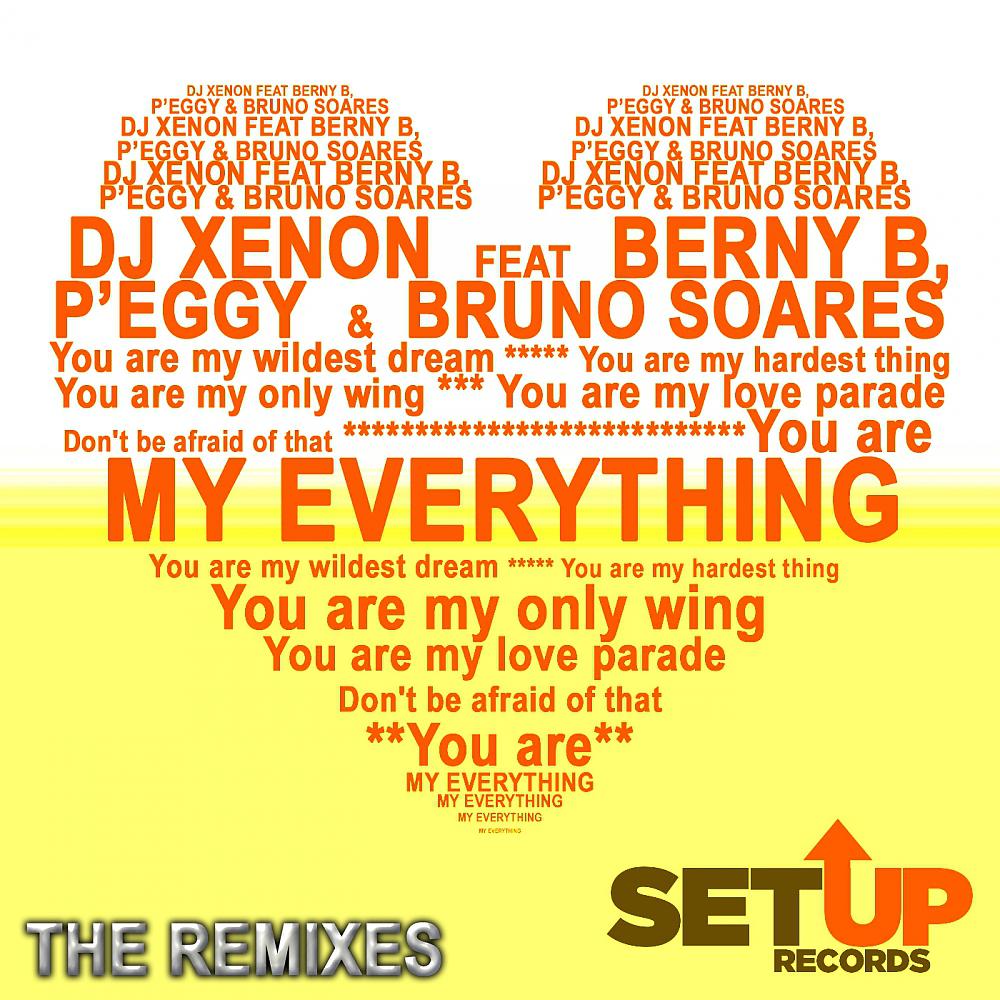 Постер альбома My Everything - The Remixes