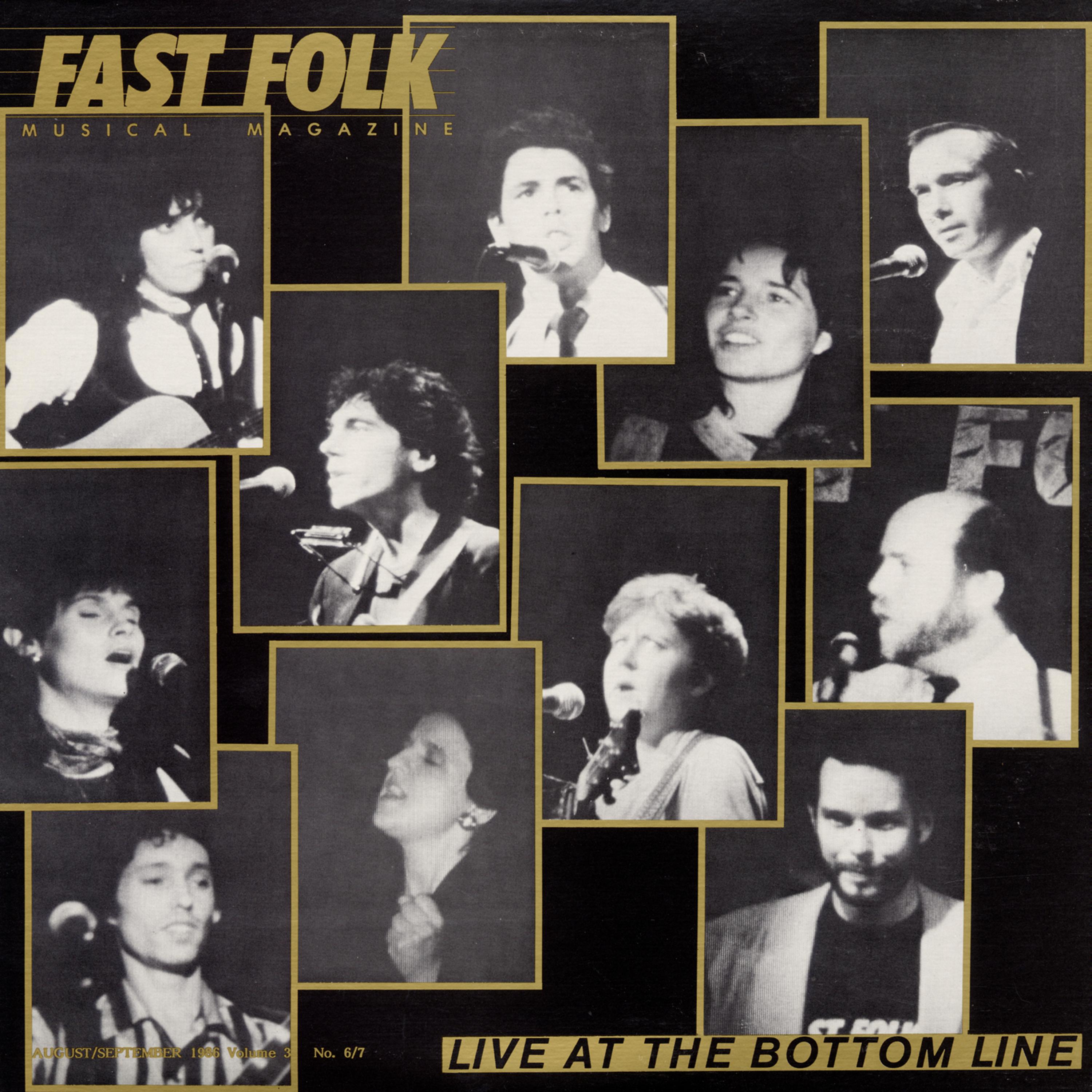 Постер альбома Fast Folk Musical Magazine (Vol. 3, No. 7) Live at the Bottom Line