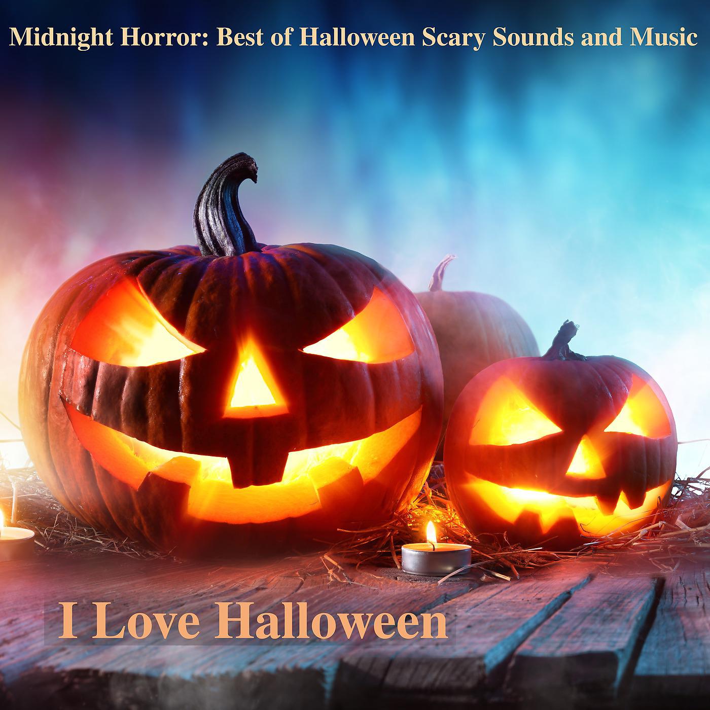Постер альбома Midnight Horror: Best of Halloween Scary Sounds and Music