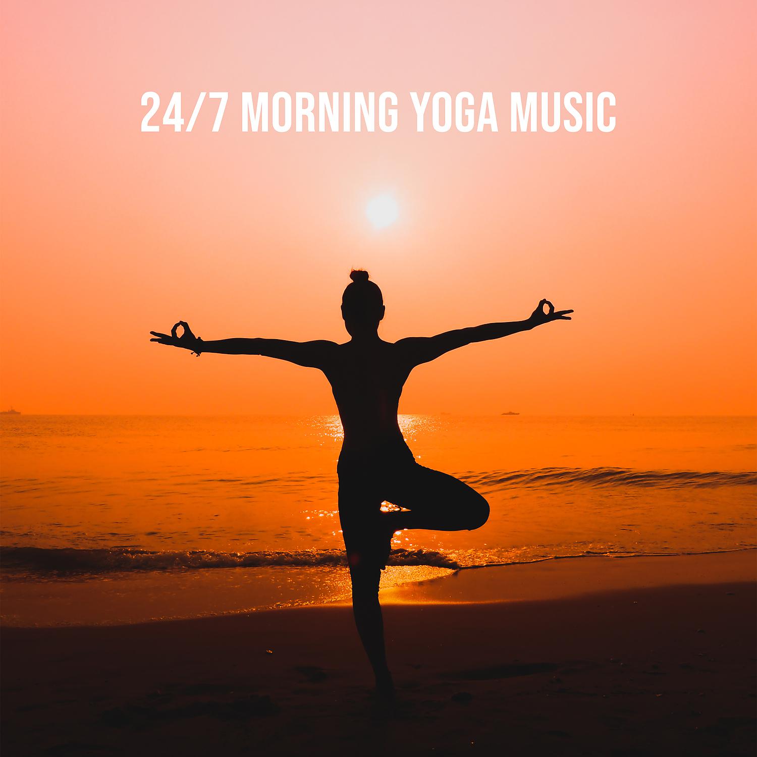 Постер альбома 24/7 Morning Yoga Music: Hang Drum with Birds, Water and Nature Sounds