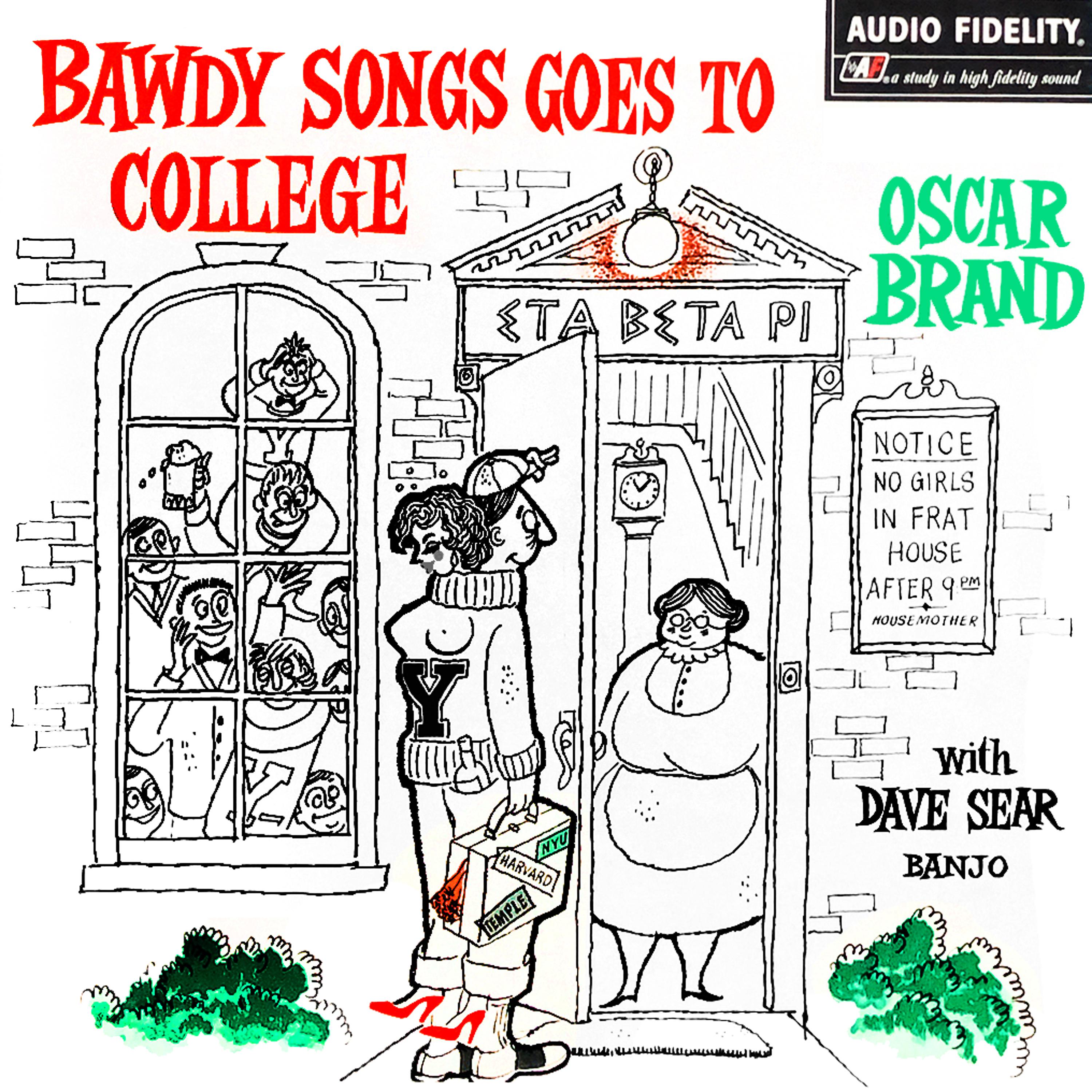 Постер альбома Bawdy Songs Goes to College