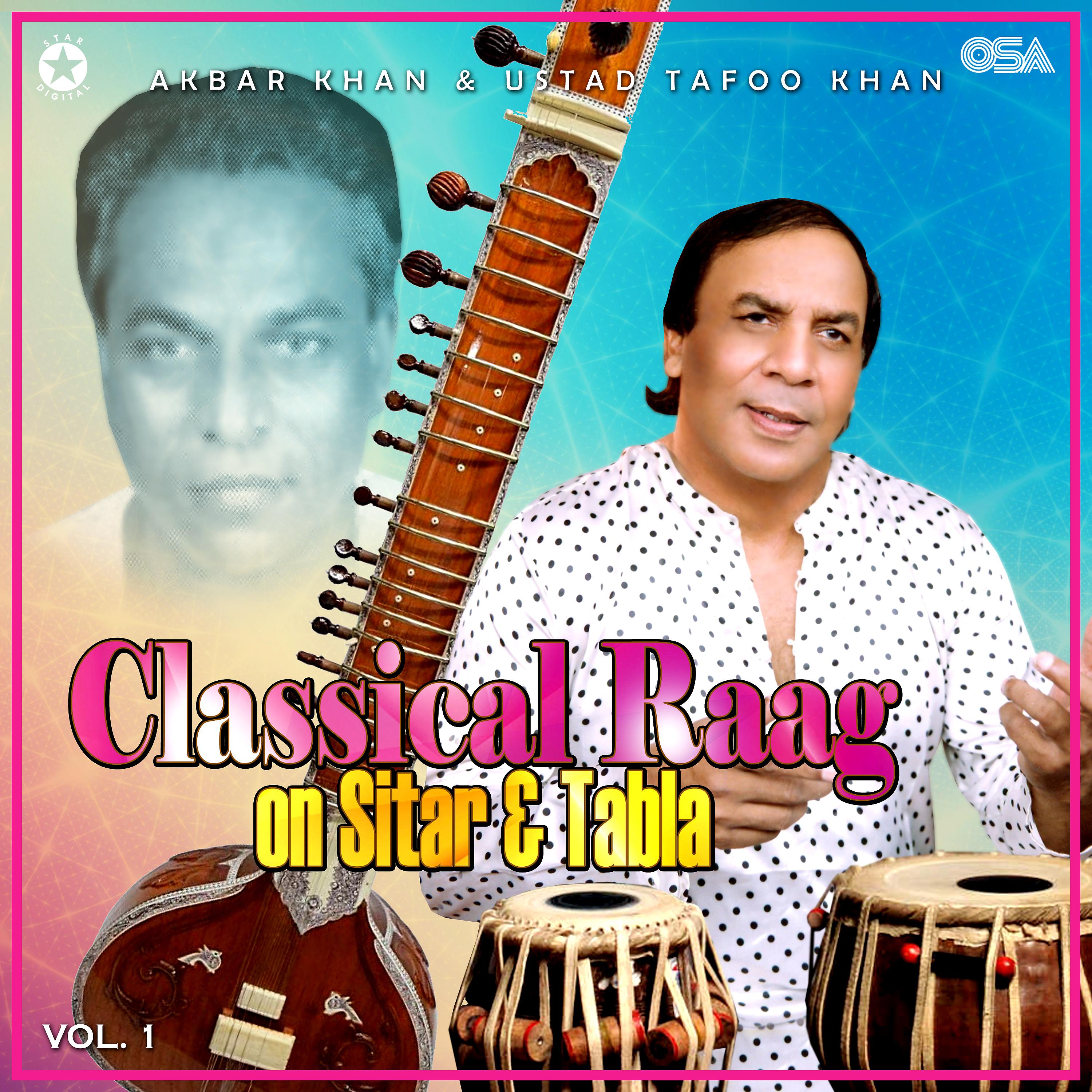 Постер альбома Classical Raag on Sitar & Tabla, Vol. 1