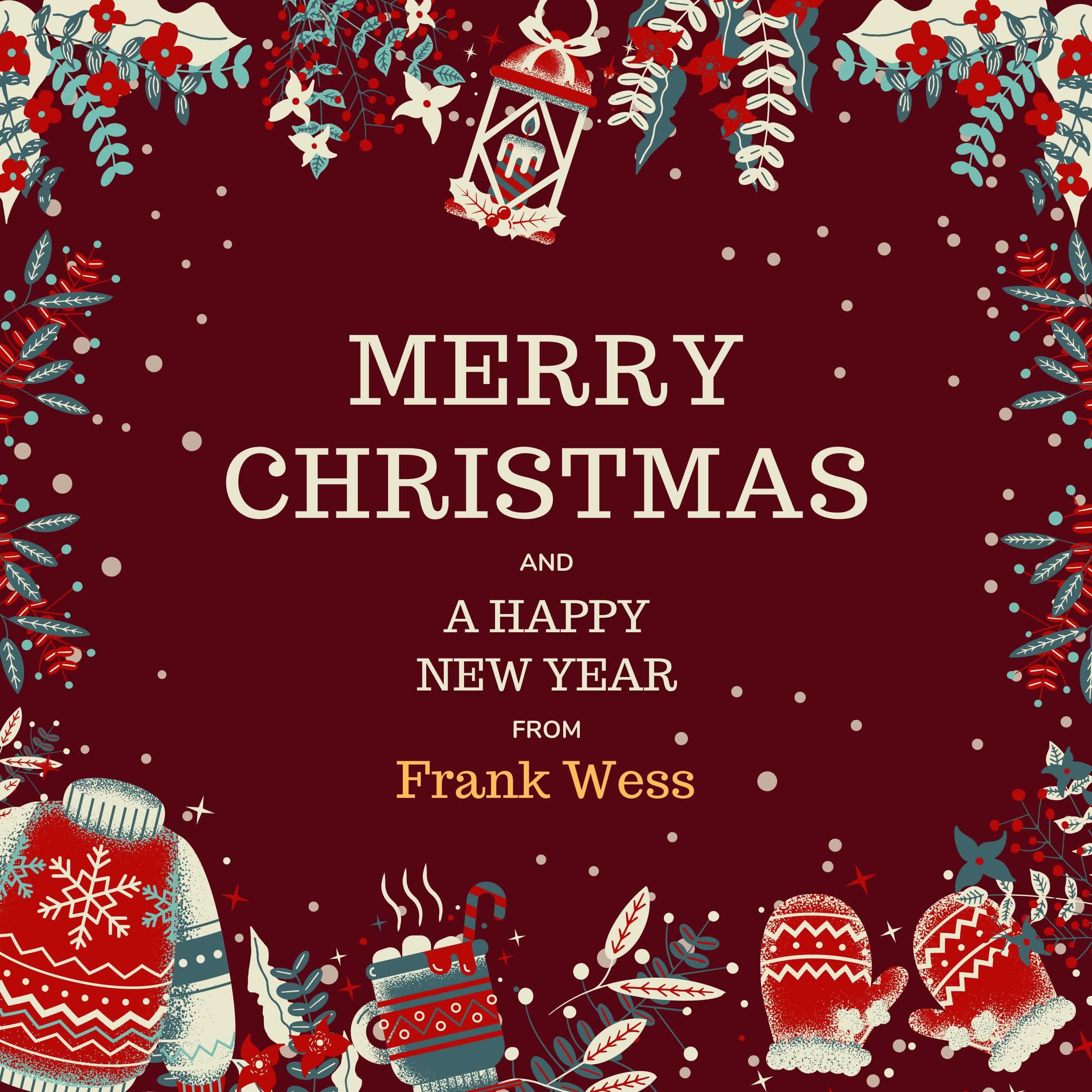 Постер альбома Merry Christmas and A Happy New Year from Frank Wess