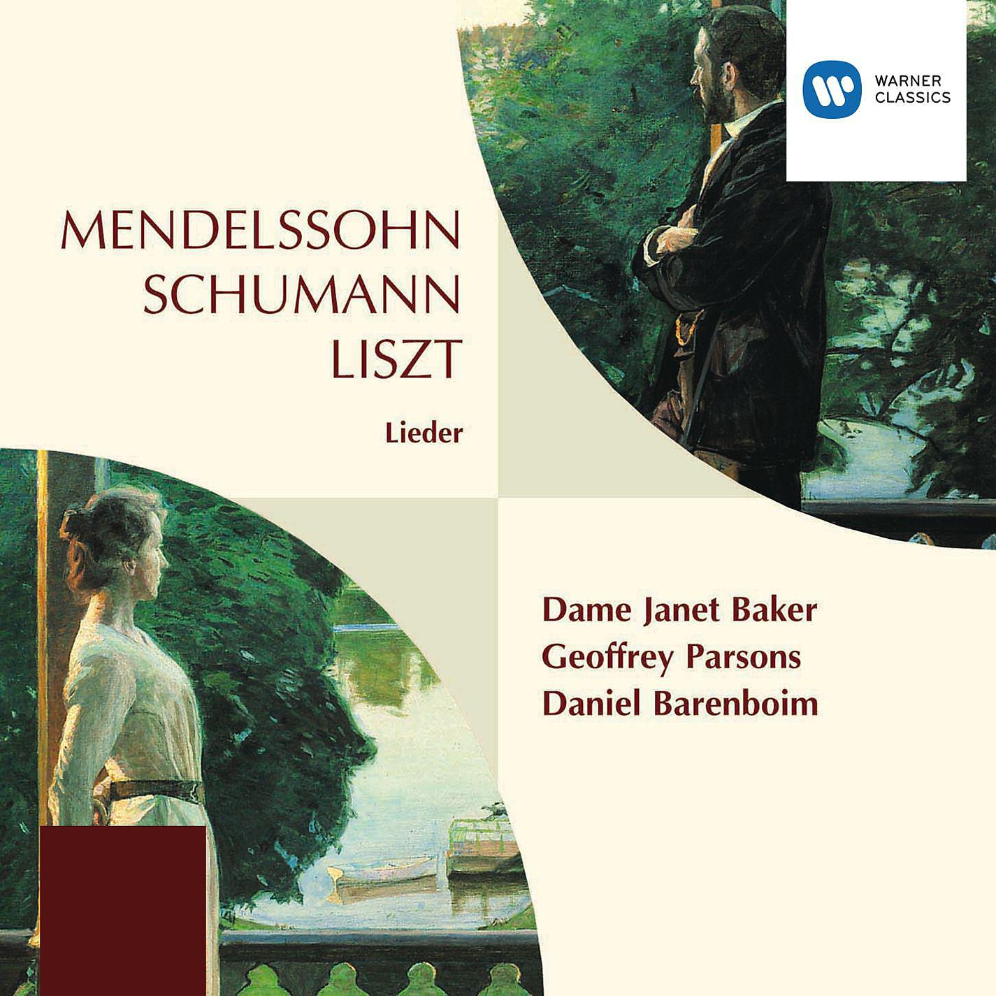 Постер альбома Mendelssohn, Schumann & Liszt Lieder