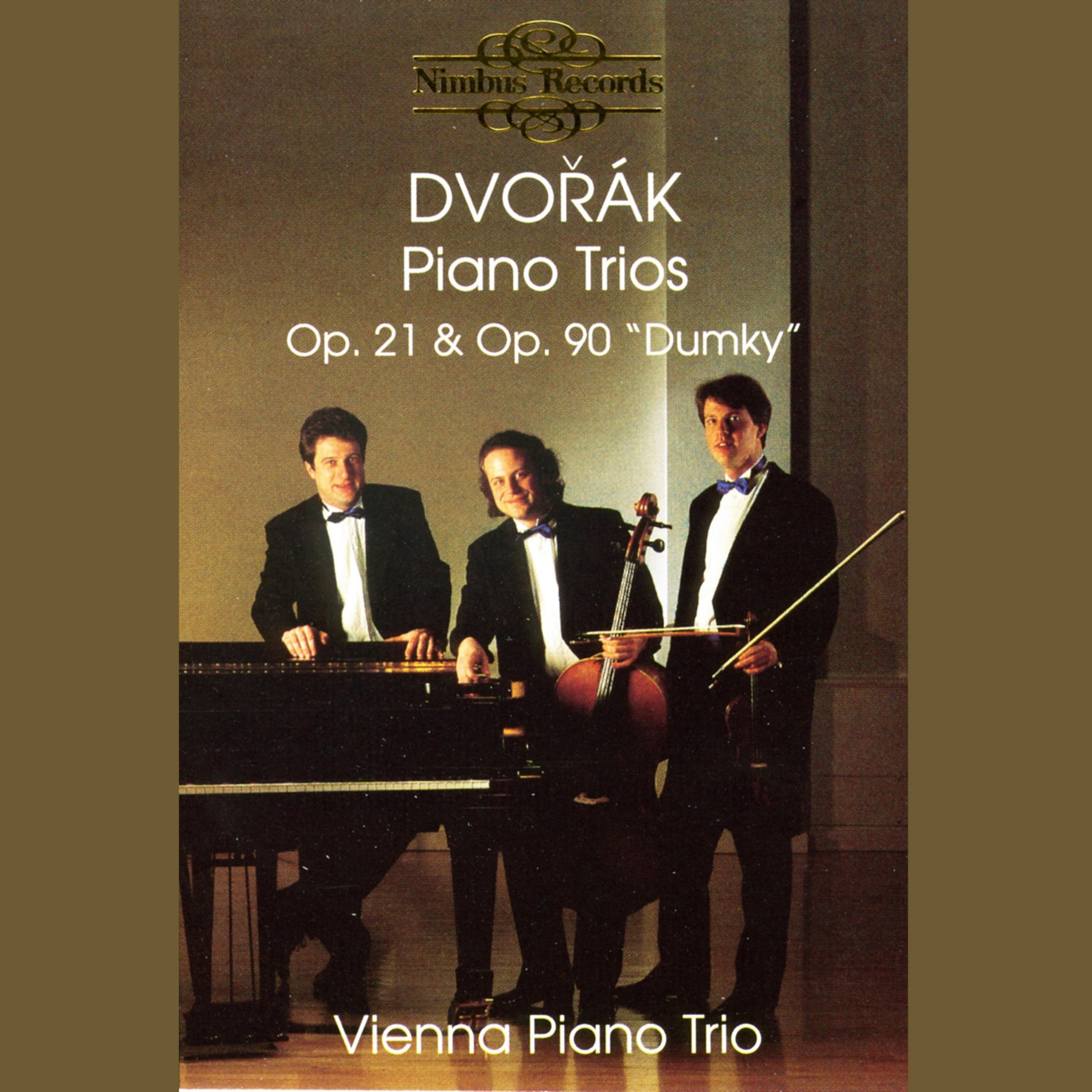 Постер альбома Dvořák: Piano Trios