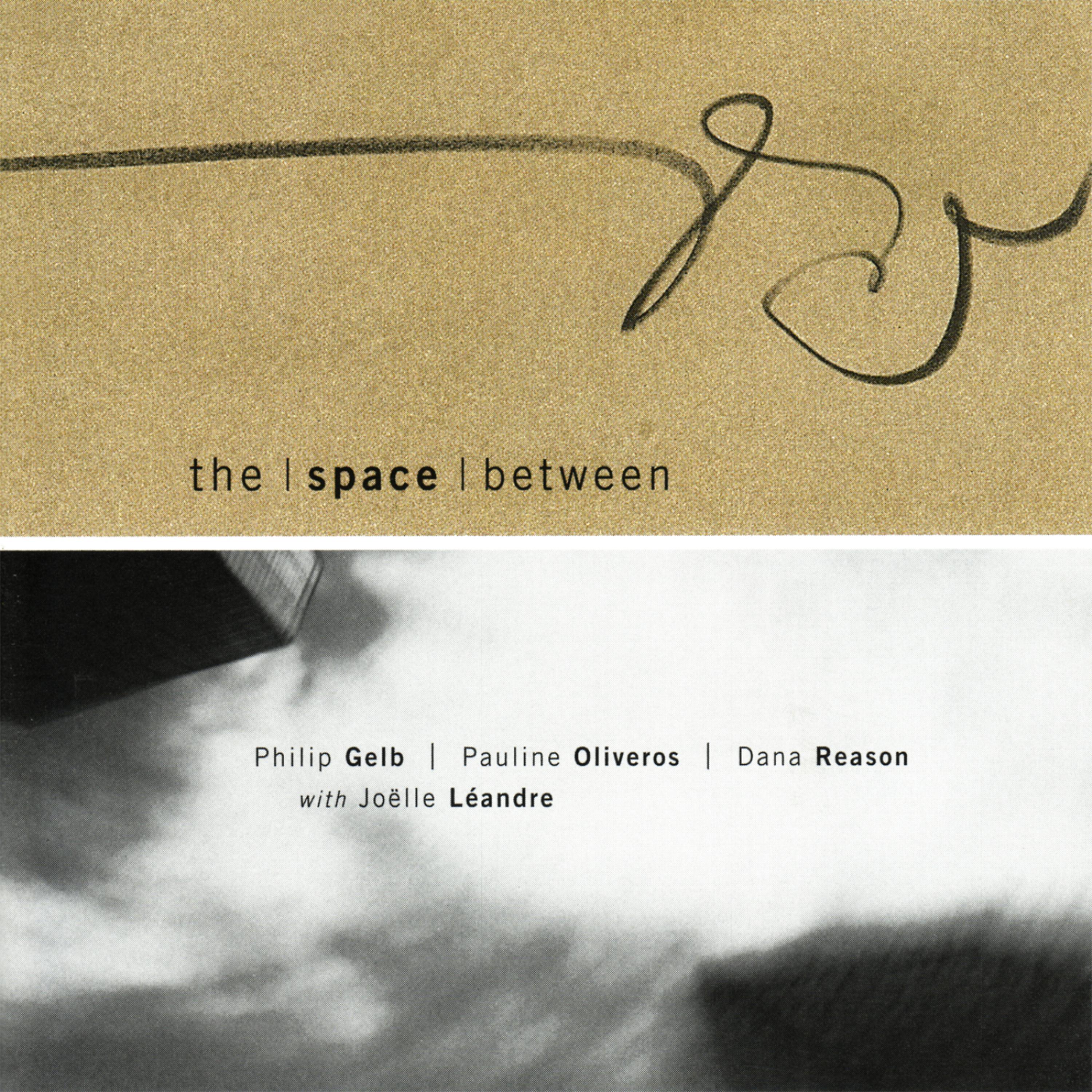 Постер альбома The Space Between with Joëlle Léandre