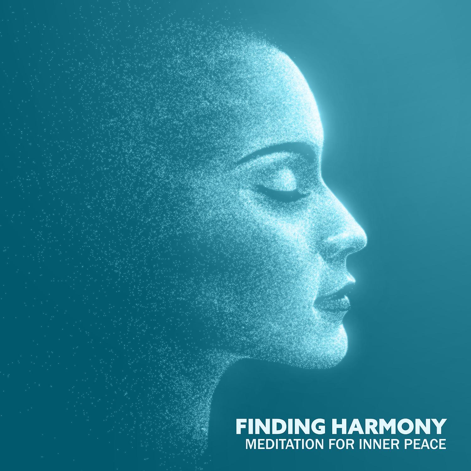 Постер альбома Finding Harmony: Meditation for Inner Peace, Dissolve Negative Thoughts & Emotions