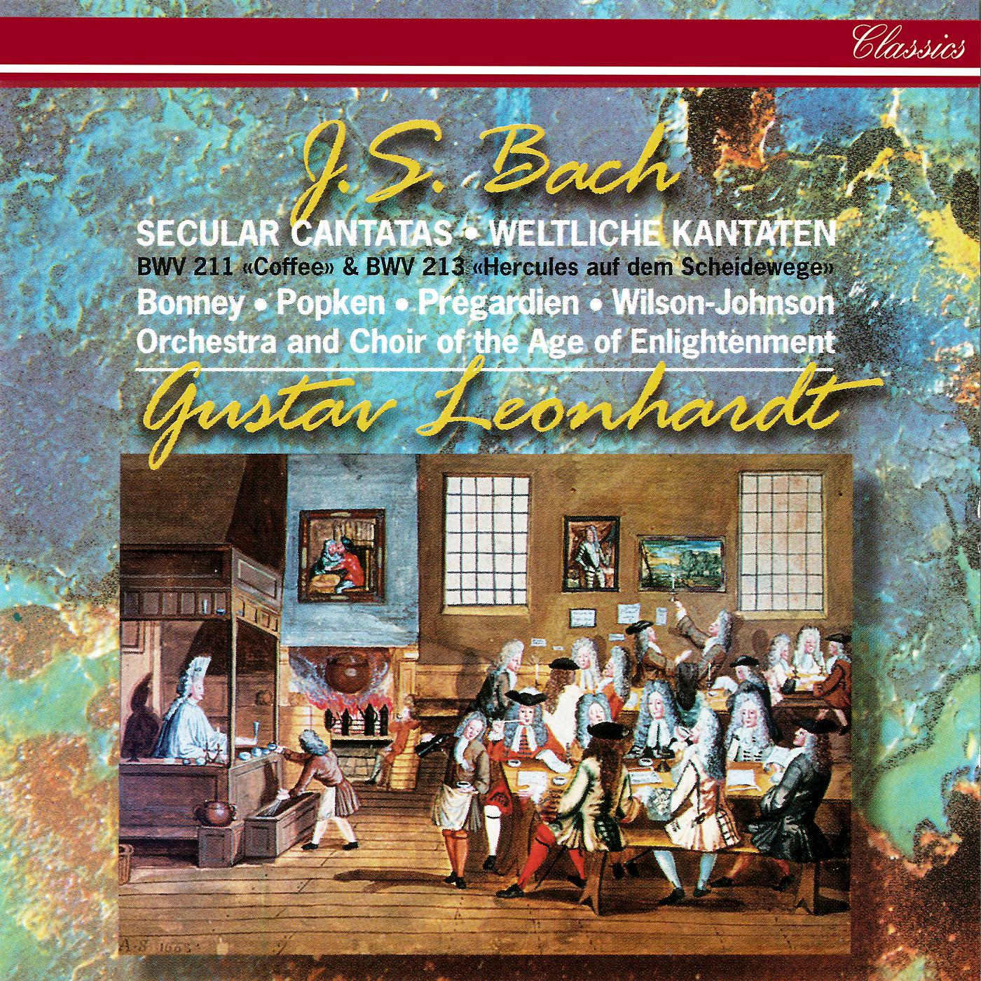 Постер альбома J.S. Bach: Secular Cantatas Nos. 211 "Coffee" & 213