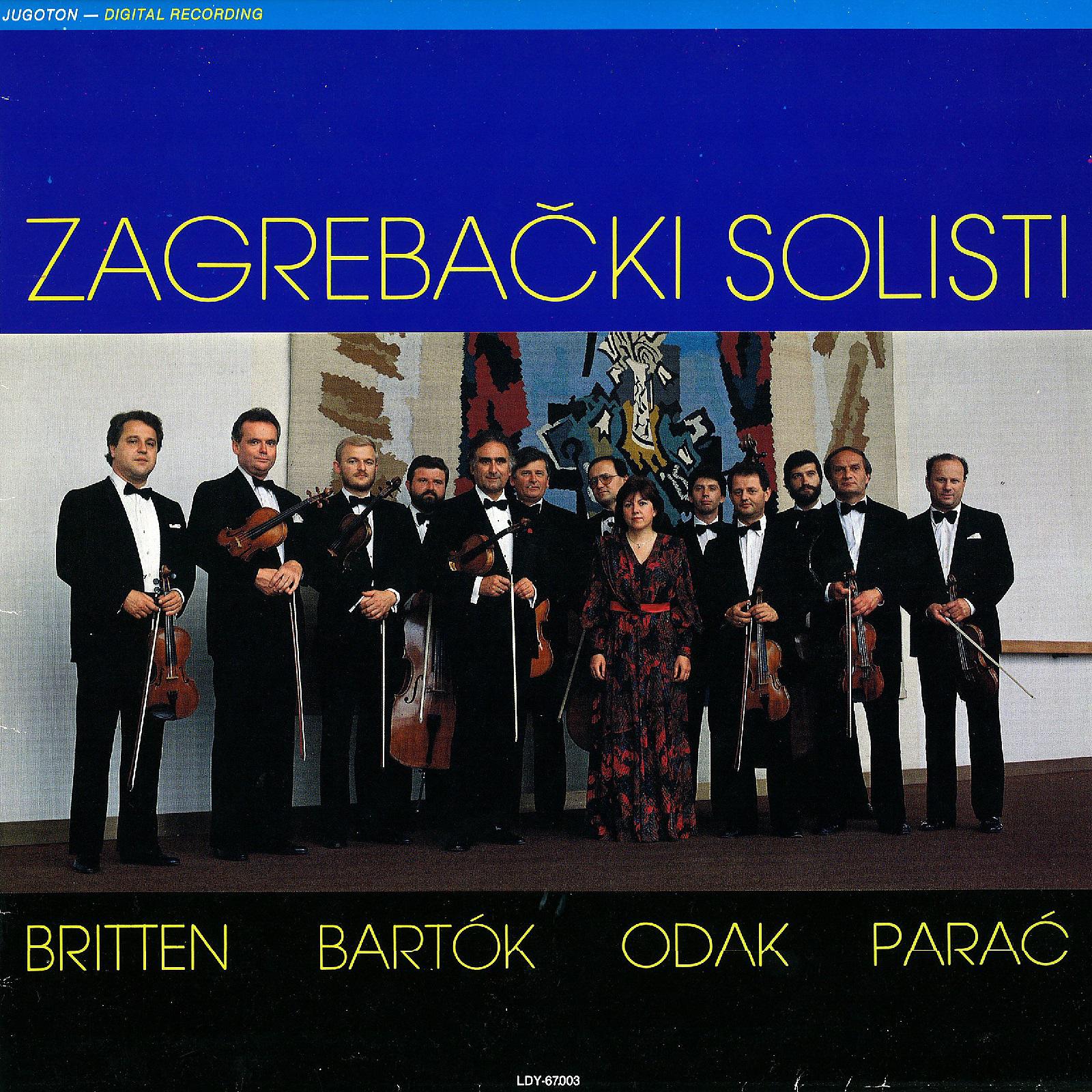 Постер альбома Britten-Bartok-Odak-Parać-Jarnović