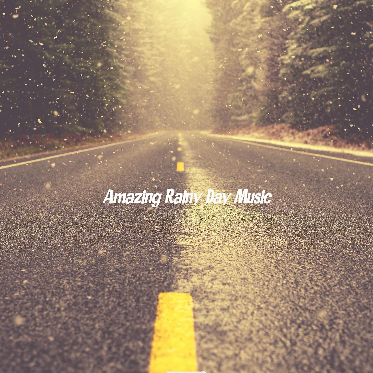 Постер альбома Backdrop for Rainy Days - Groovy Bossa Nova Guitar