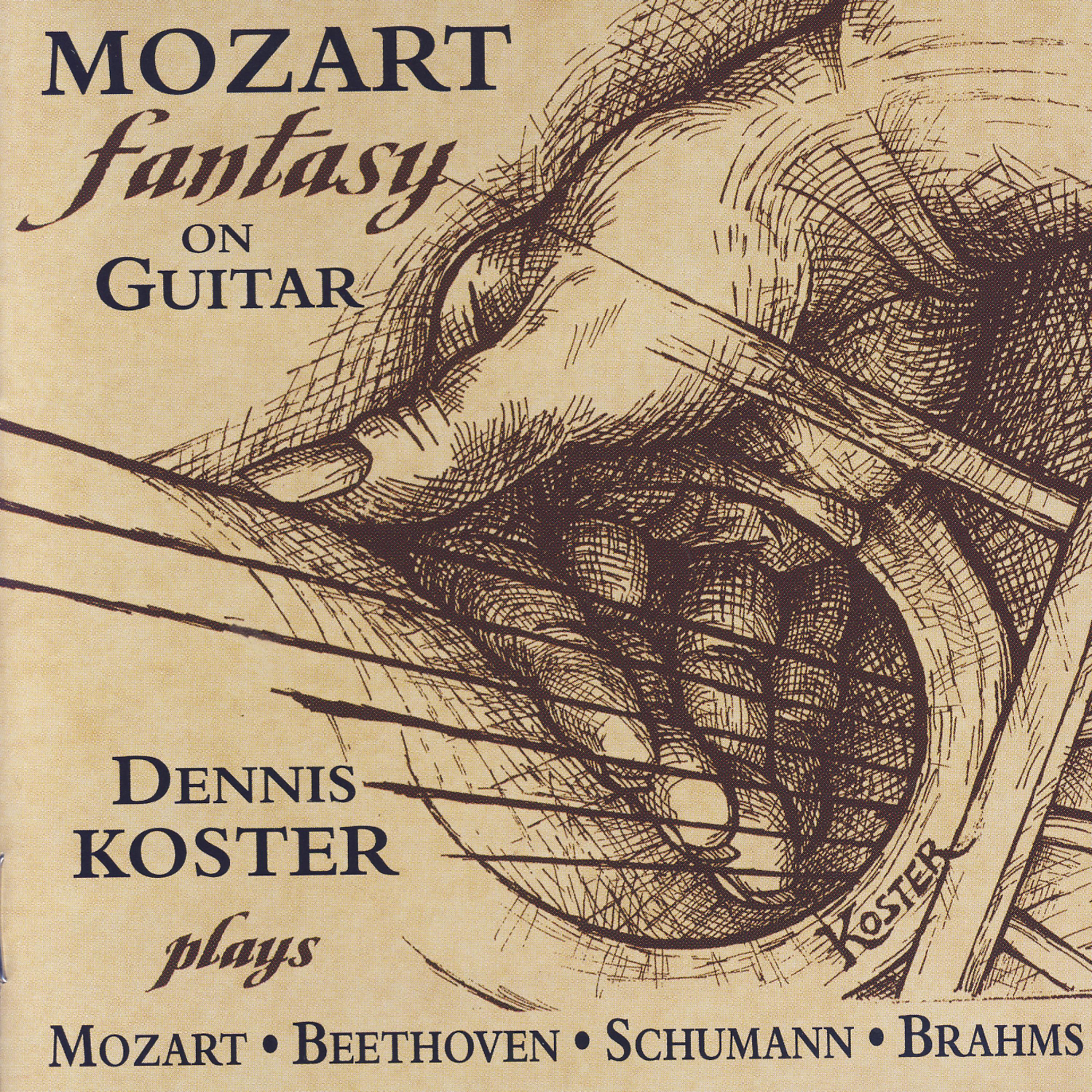 Постер альбома Mozart: Fantasy On Guitar