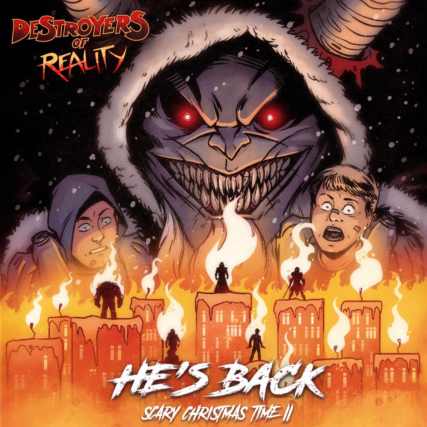 Постер альбома He's Back (Scary Christmas Time II)