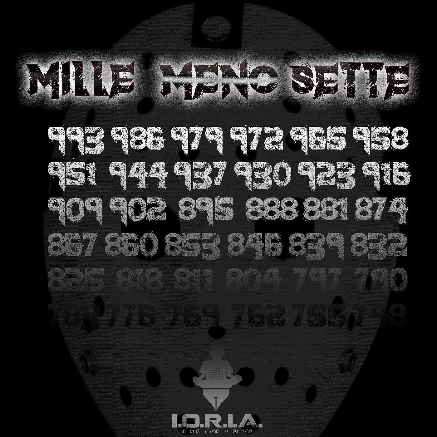 Постер альбома Mille meno sette