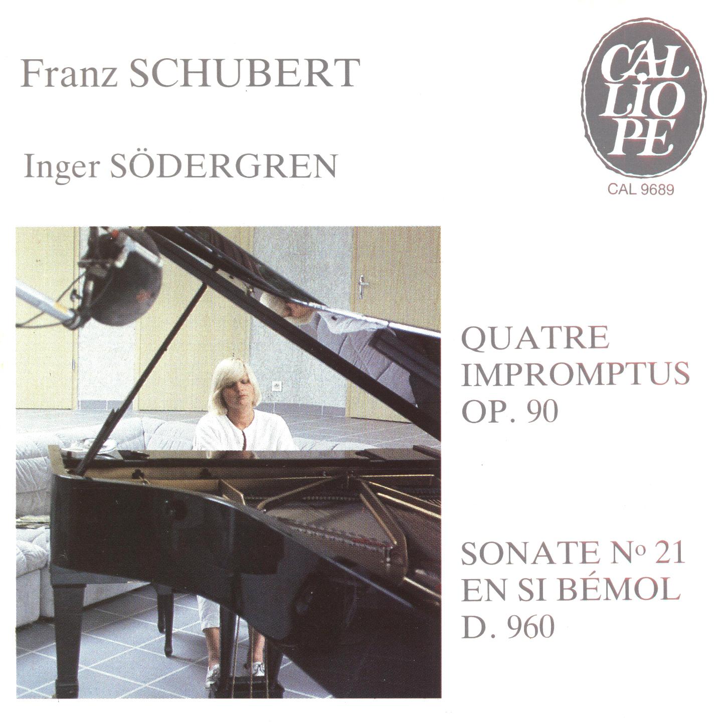 Постер альбома Schubert: Impromptus, Op. 90 & Sonate No. 21, D. 960