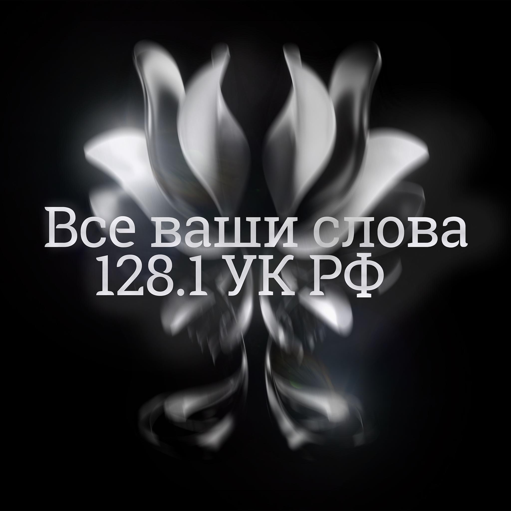 Постер альбома Все ваши слова 128.1 УК РФ