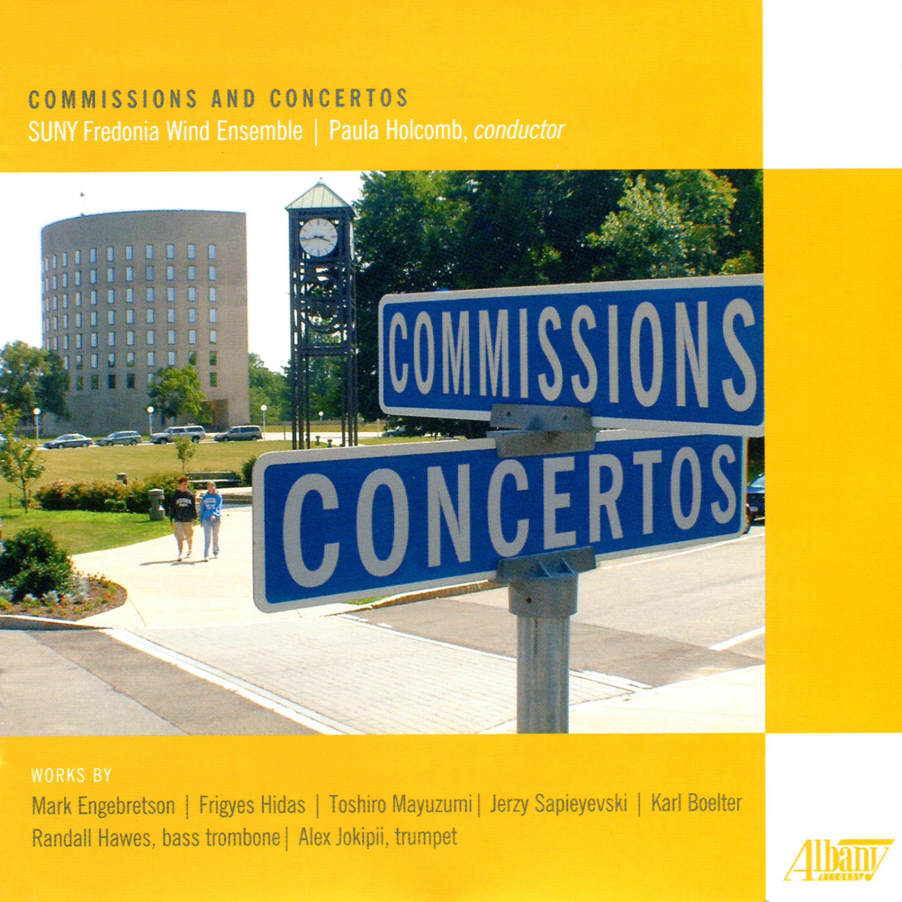 Постер альбома Commissions and Concertos