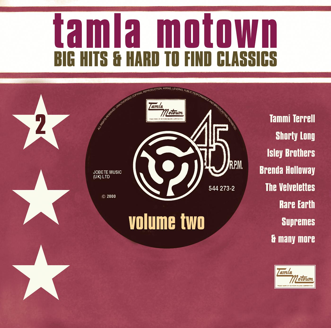 Постер альбома Big Motown Hits & Hard To Find Classics - Volume 2