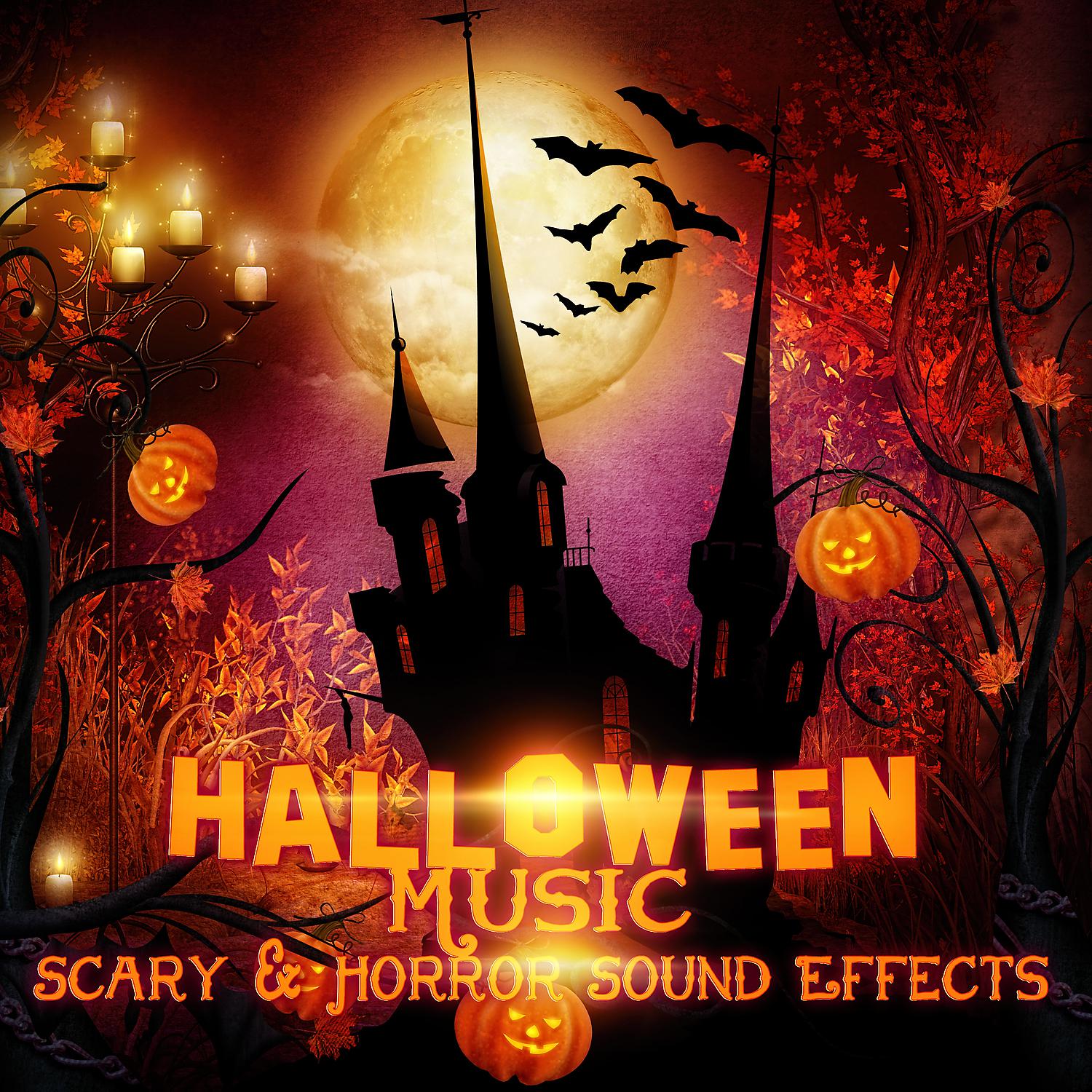 Постер альбома Halloween Music: Scary & Horror Sound Effects