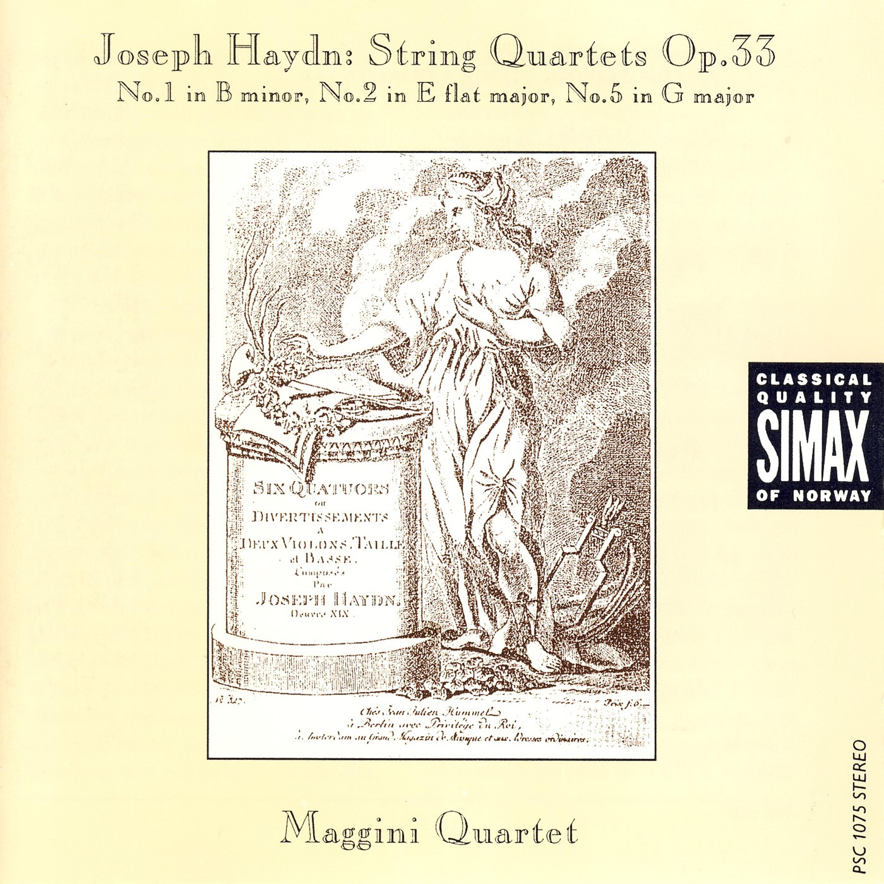 Постер альбома Joseph Haydn: String Qaurtets Op. 33