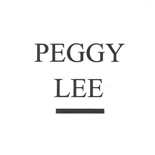 Постер альбома Peggy lee