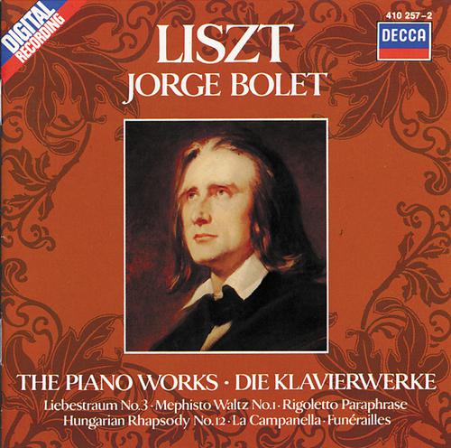 Постер альбома Liszt: Piano Works Vol. 1 - La Campanella; Mephisto Waltz No. 1 etc